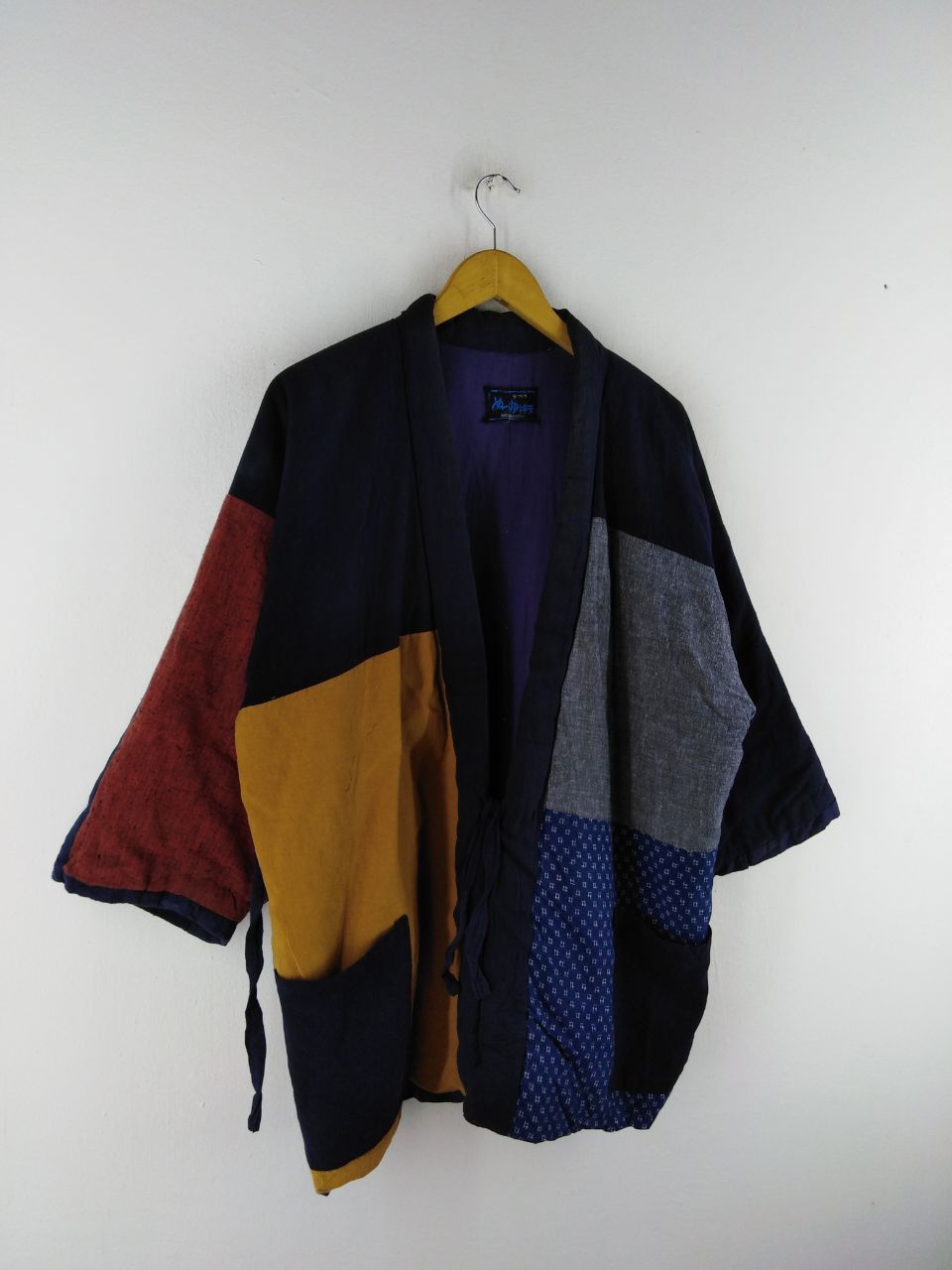 Japanese Brand Vintage Boro Patchwork Kimonos Inspired by Kapital Design Size US M / EU 48-50 / 2 - 5 Thumbnail