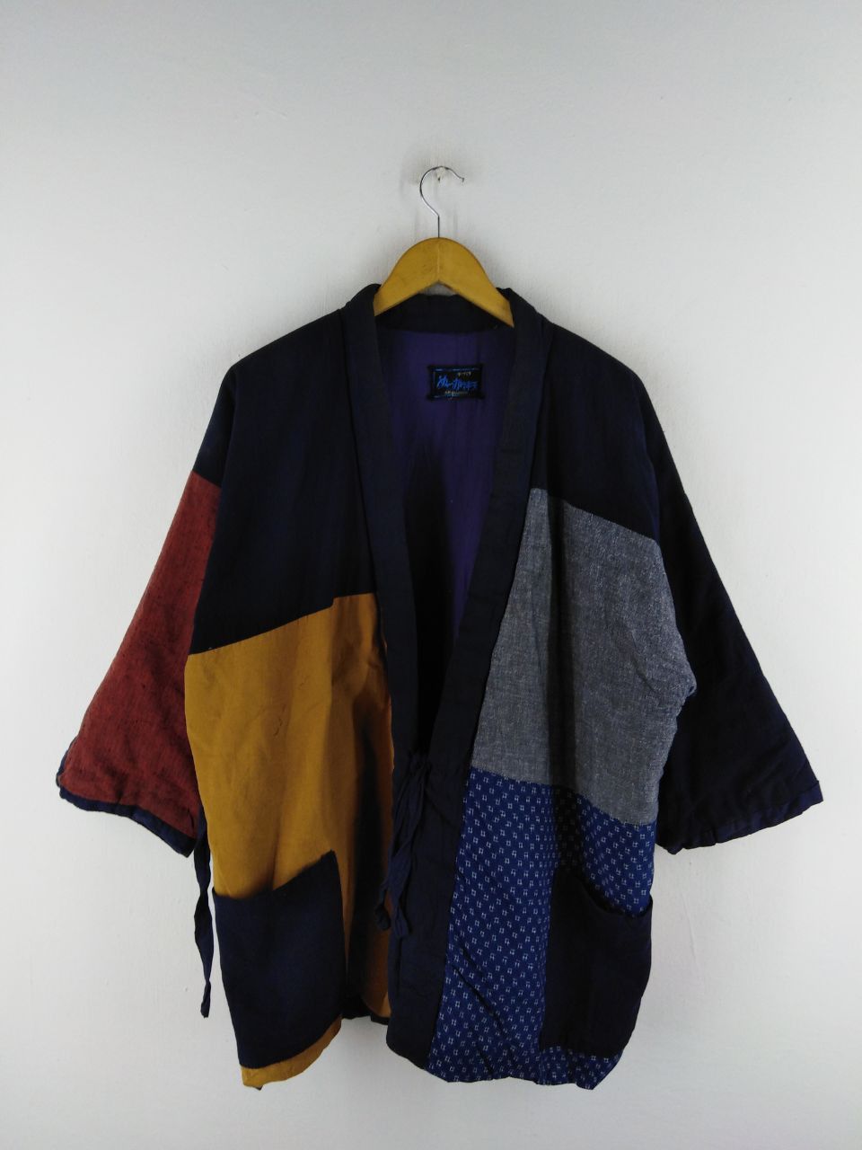 Japanese Brand Vintage Boro Patchwork Kimonos Inspired by Kapital Design Size US M / EU 48-50 / 2 - 8 Thumbnail