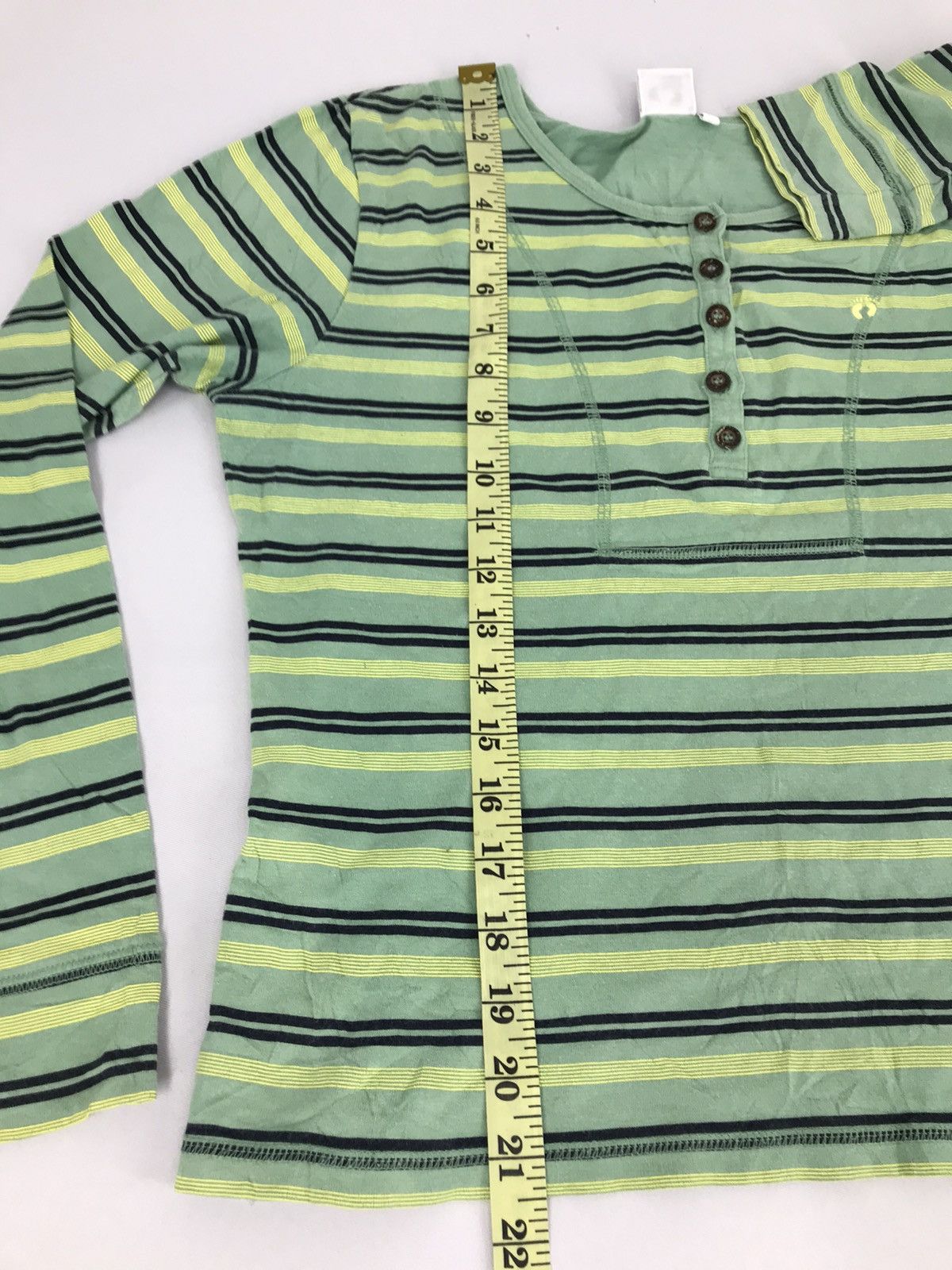 Hang Ten Vintage Hang Ten Stripe Design Streetwear Street Fashion Size XS / US 0-2 / IT 36-38 - 8 Thumbnail