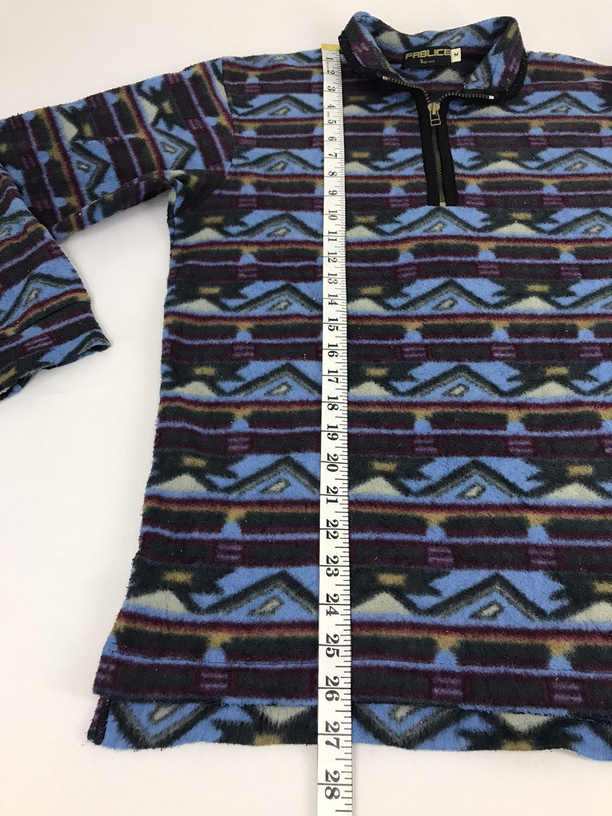 Vintage Vintage Fablice Japana Fleece Ethic Native Culture Design Size US M / EU 48-50 / 2 - 5 Thumbnail