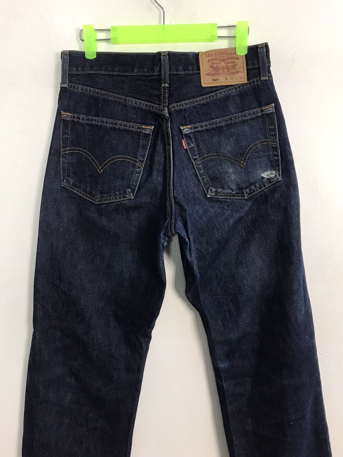 Levi's Levi’s Lot 508 Denim Jeans Indigo Denim K264j Size 29" - 7 Thumbnail