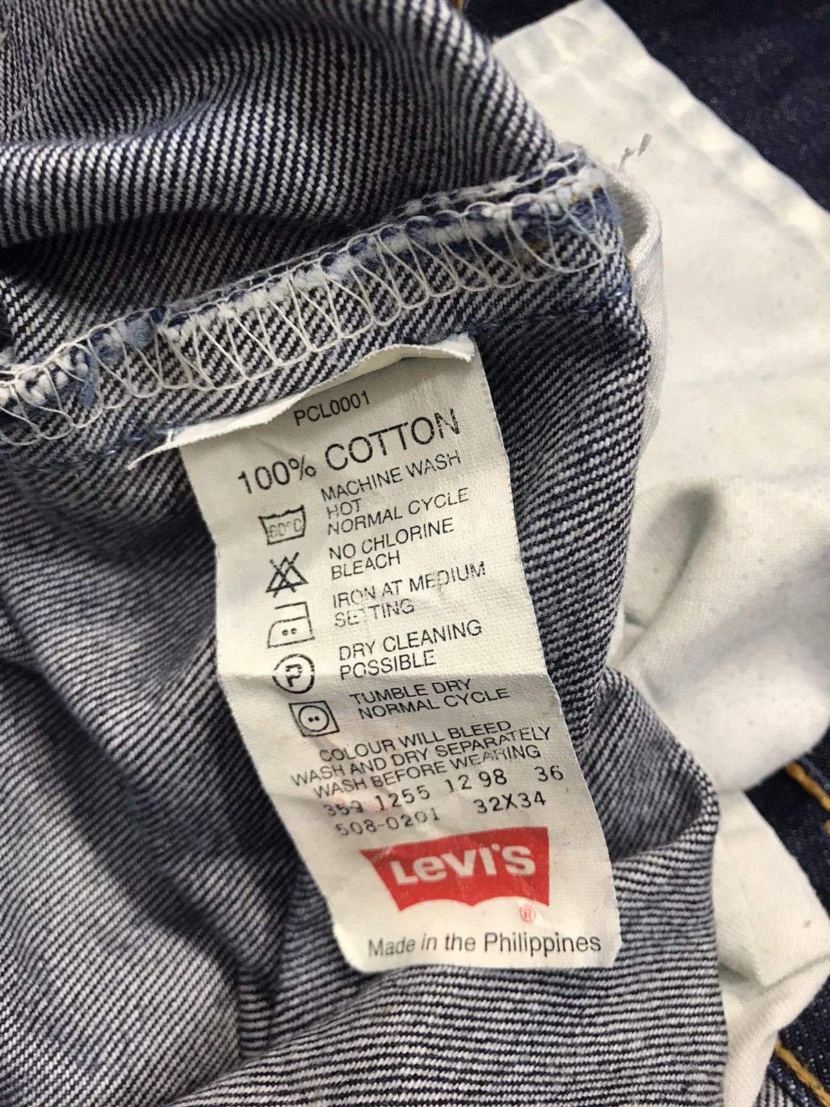 Levi's Levi’s Lot 508 Denim Jeans Indigo Denim K264j Size 29" - 5 Thumbnail