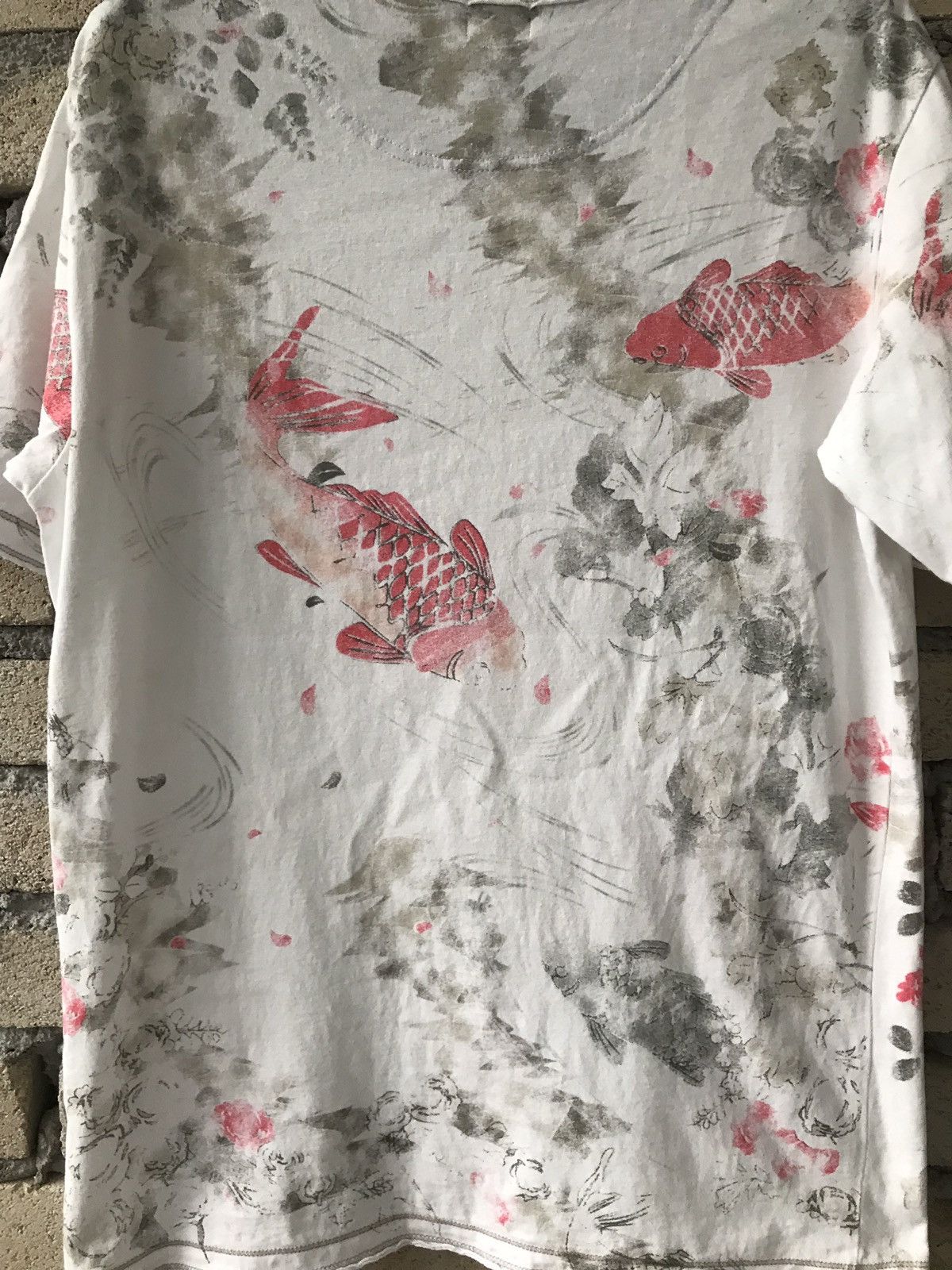 Japanese Brand × Takeo Kikuchi Takeo Kikuchi Sukajan Koi Japanese Art All Over Printed Size US M / EU 48-50 / 2 - 5 Thumbnail