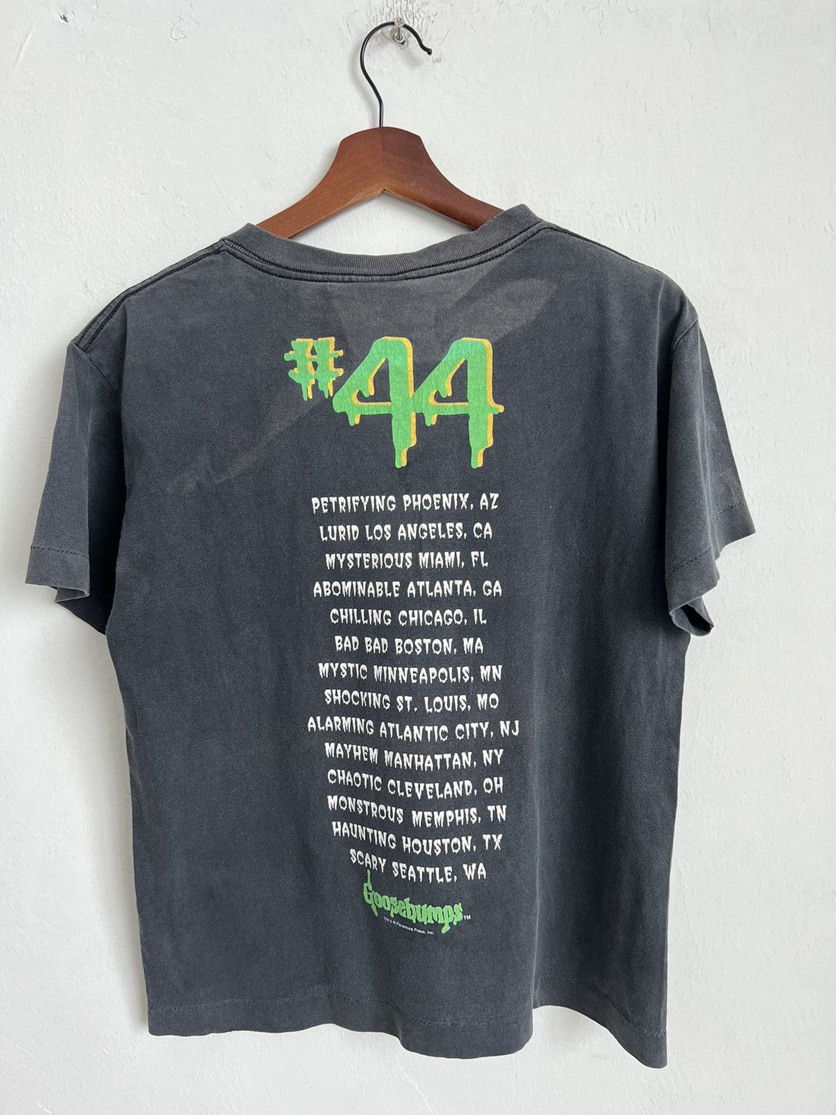 Vintage Vintage 90’s Goosebumps T.Jacobus Movie Tees Size US M / EU 48-50 / 2 - 4 Thumbnail