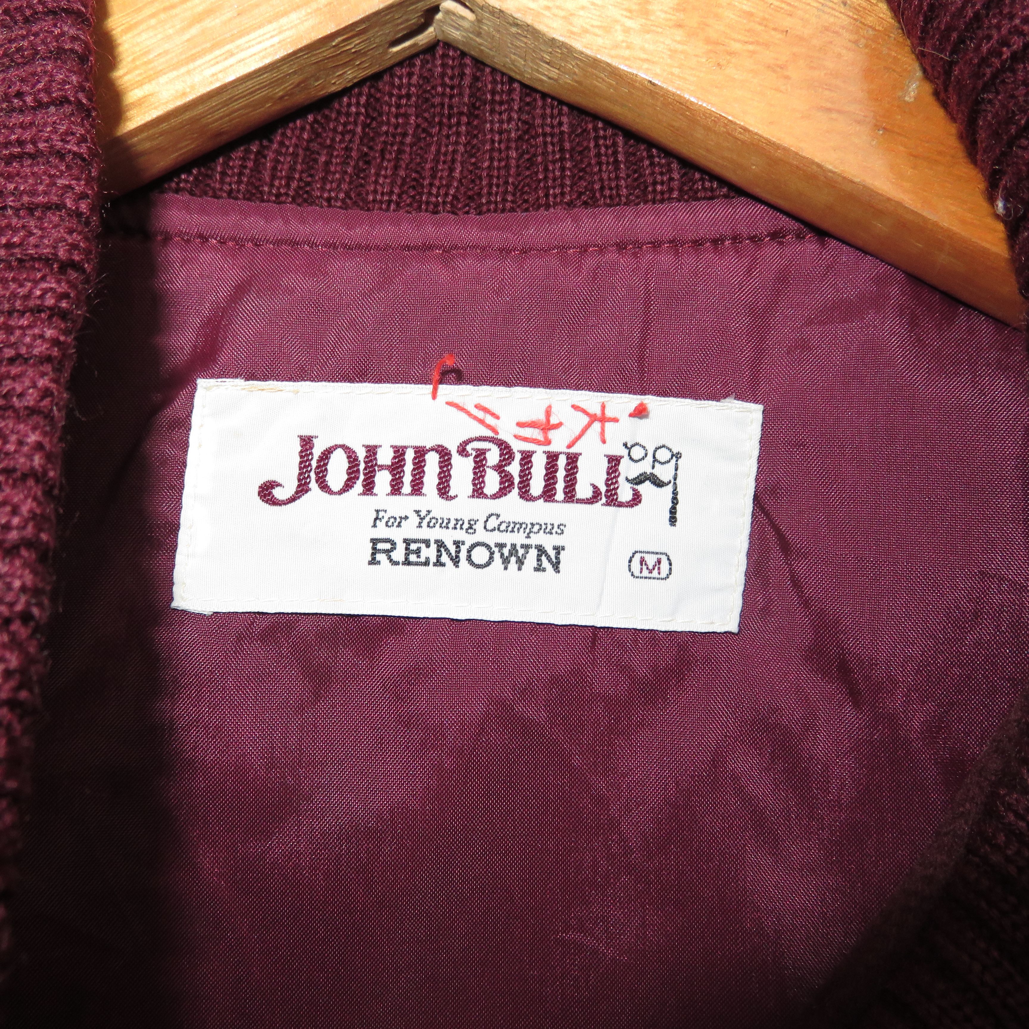 Johnbull × Vintage Vintage 80's John Bull Wool Varsity Jacket Size US M / EU 48-50 / 2 - 5 Thumbnail