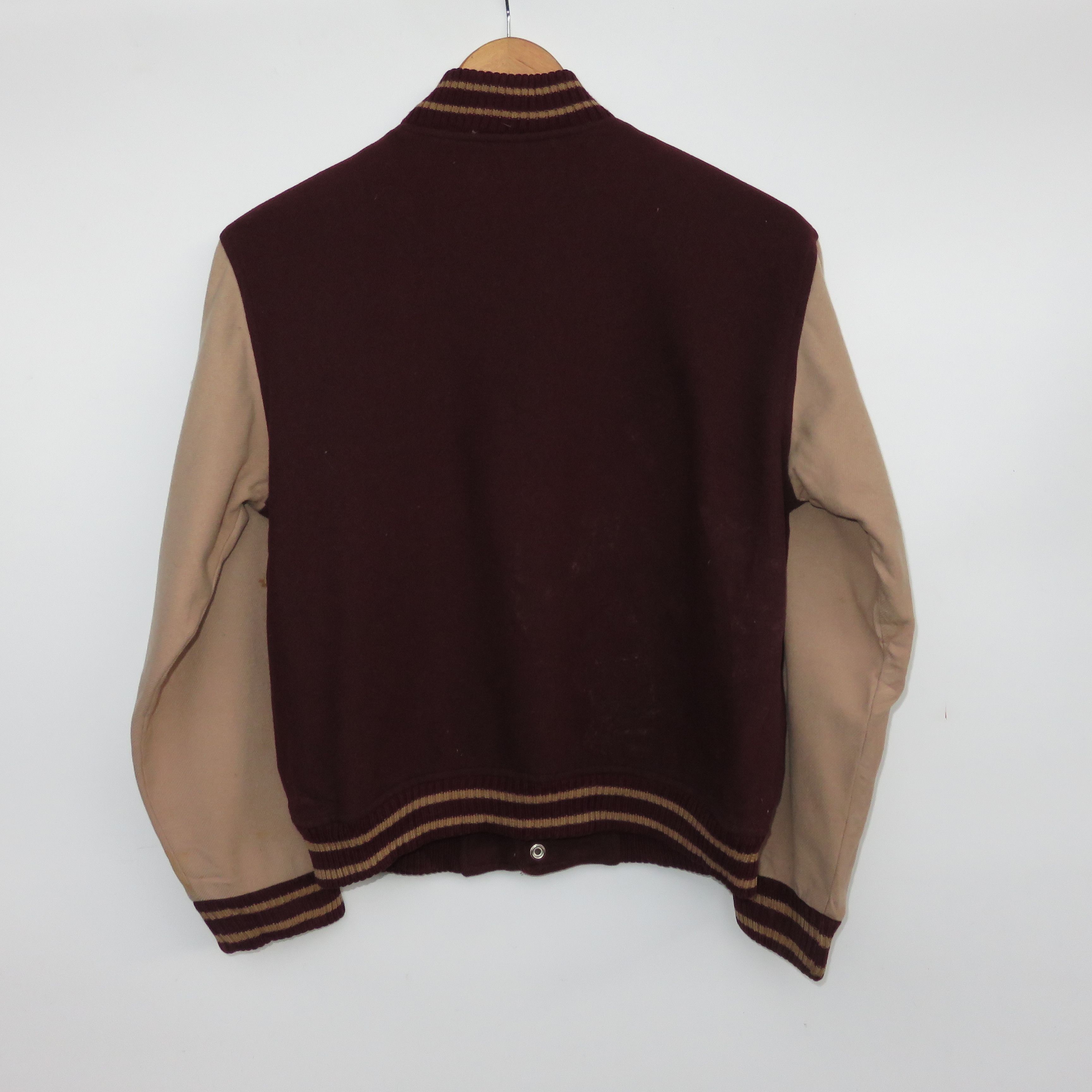 Johnbull × Vintage Vintage 80's John Bull Wool Varsity Jacket Size US M / EU 48-50 / 2 - 4 Thumbnail