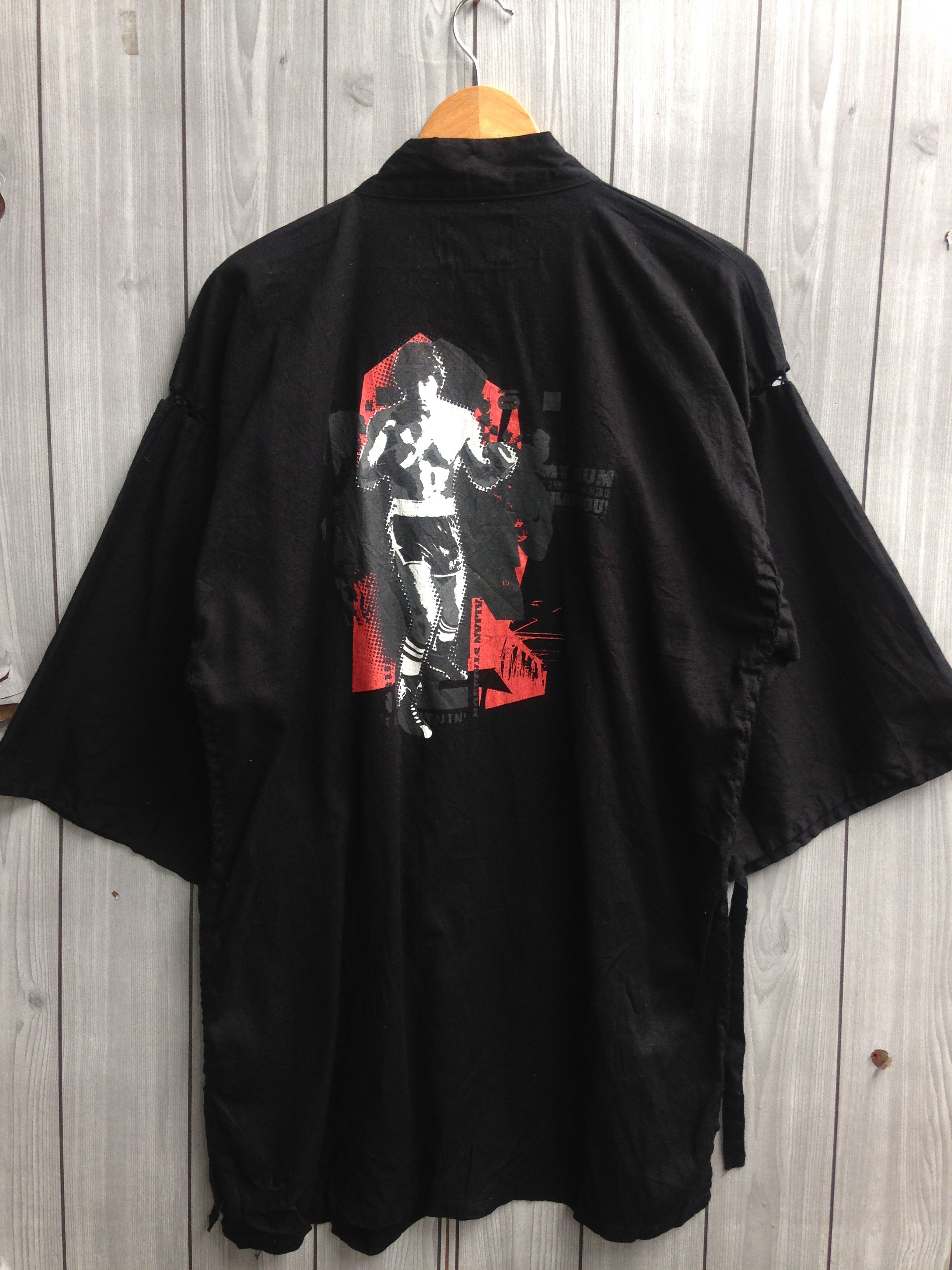 Japanese Brand Rocky Balboa Fighter Boxer Cardigan Kimono Size US XL / EU 56 / 4 - 1 Thumbnail