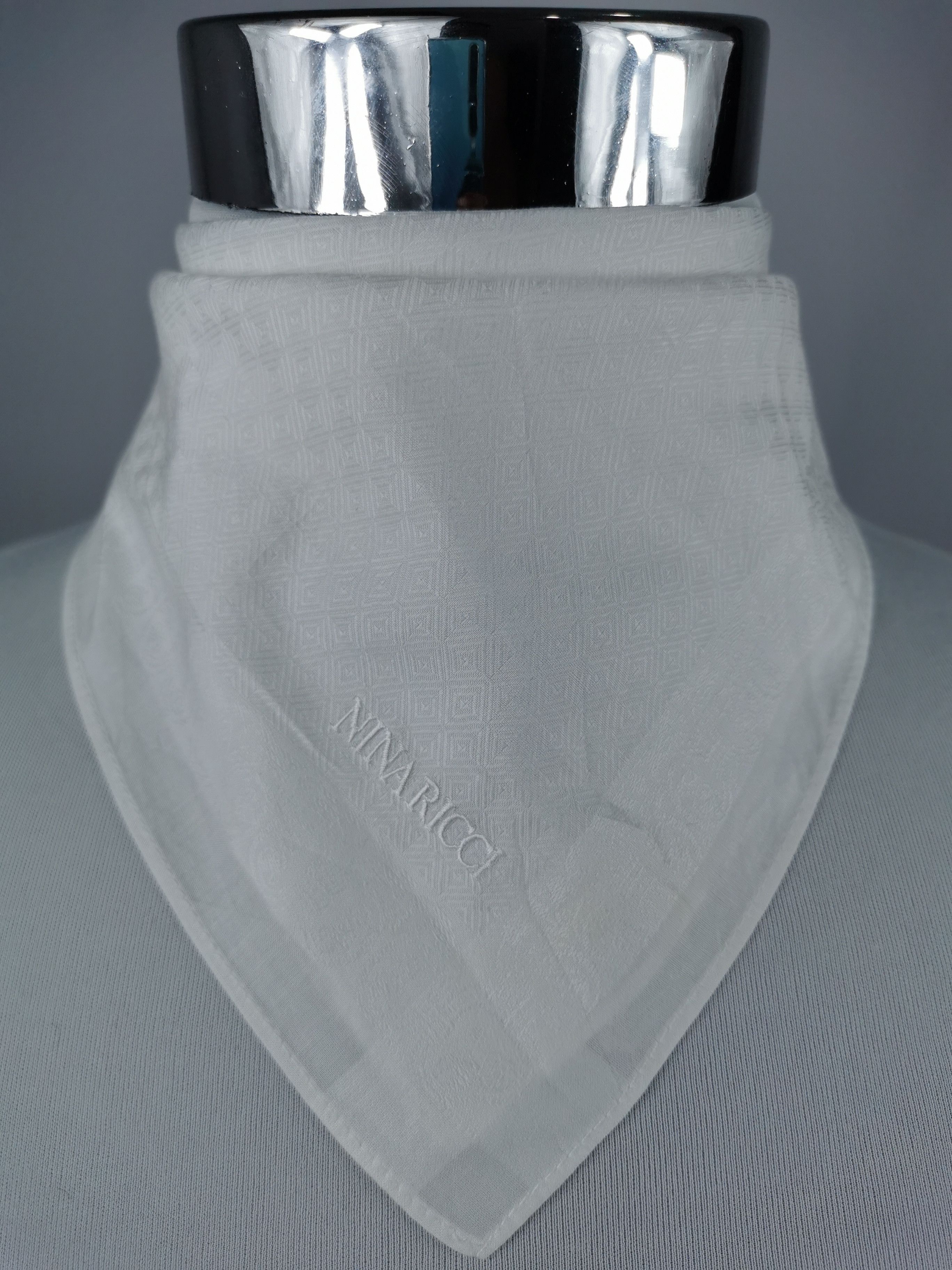 Vintage Nina ricci handkerchief bandana neckerchief Size ONE SIZE - 1 Thumbnail