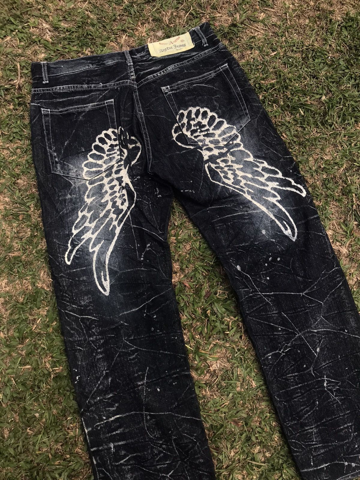 Japanese Brand ANTFUI JEANS DIACOCK STREET STYLE Size US 32 / EU 48 - 8 Thumbnail