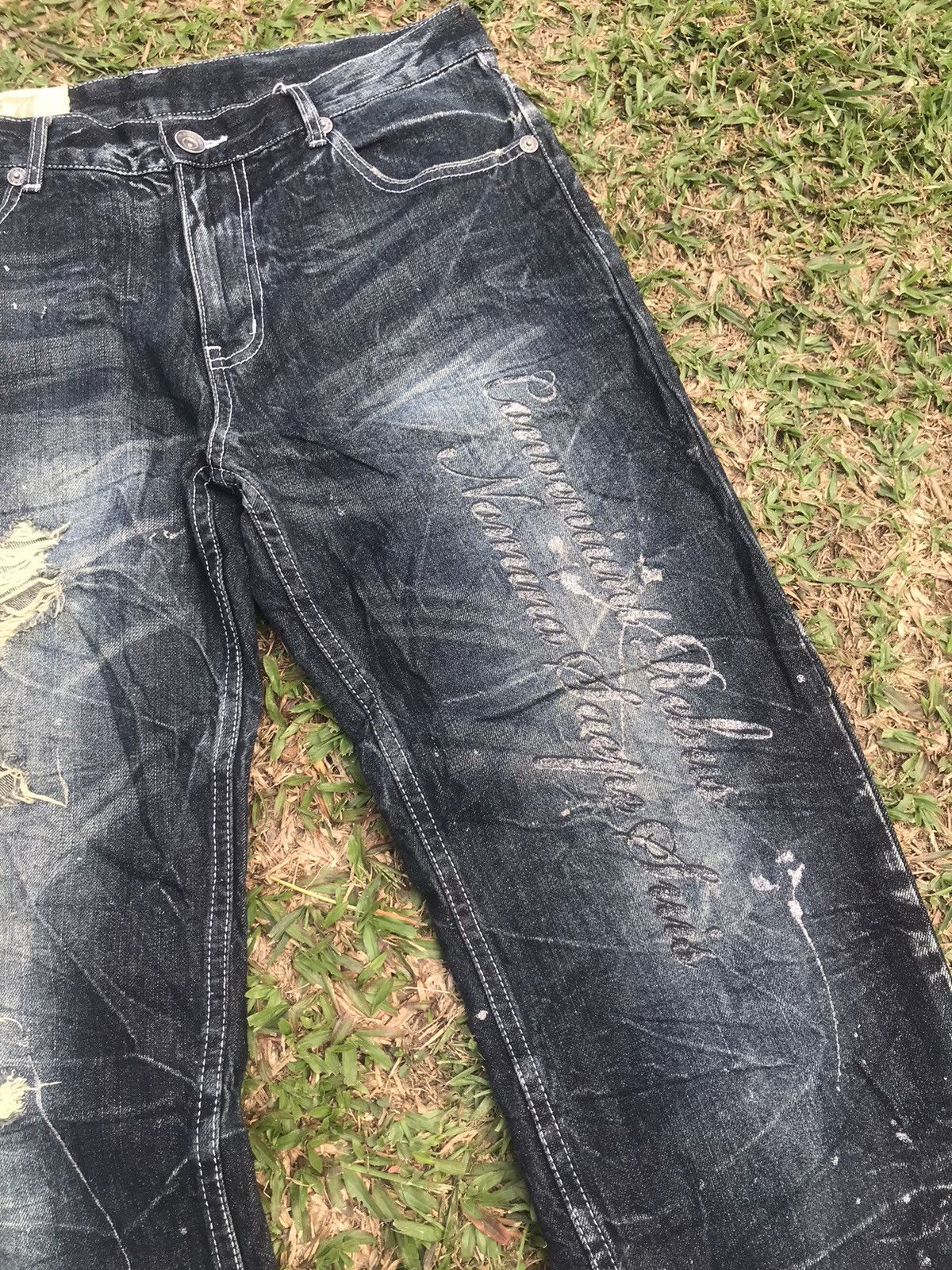 Japanese Brand ANTFUI JEANS DIACOCK STREET STYLE Size US 32 / EU 48 - 6 Thumbnail