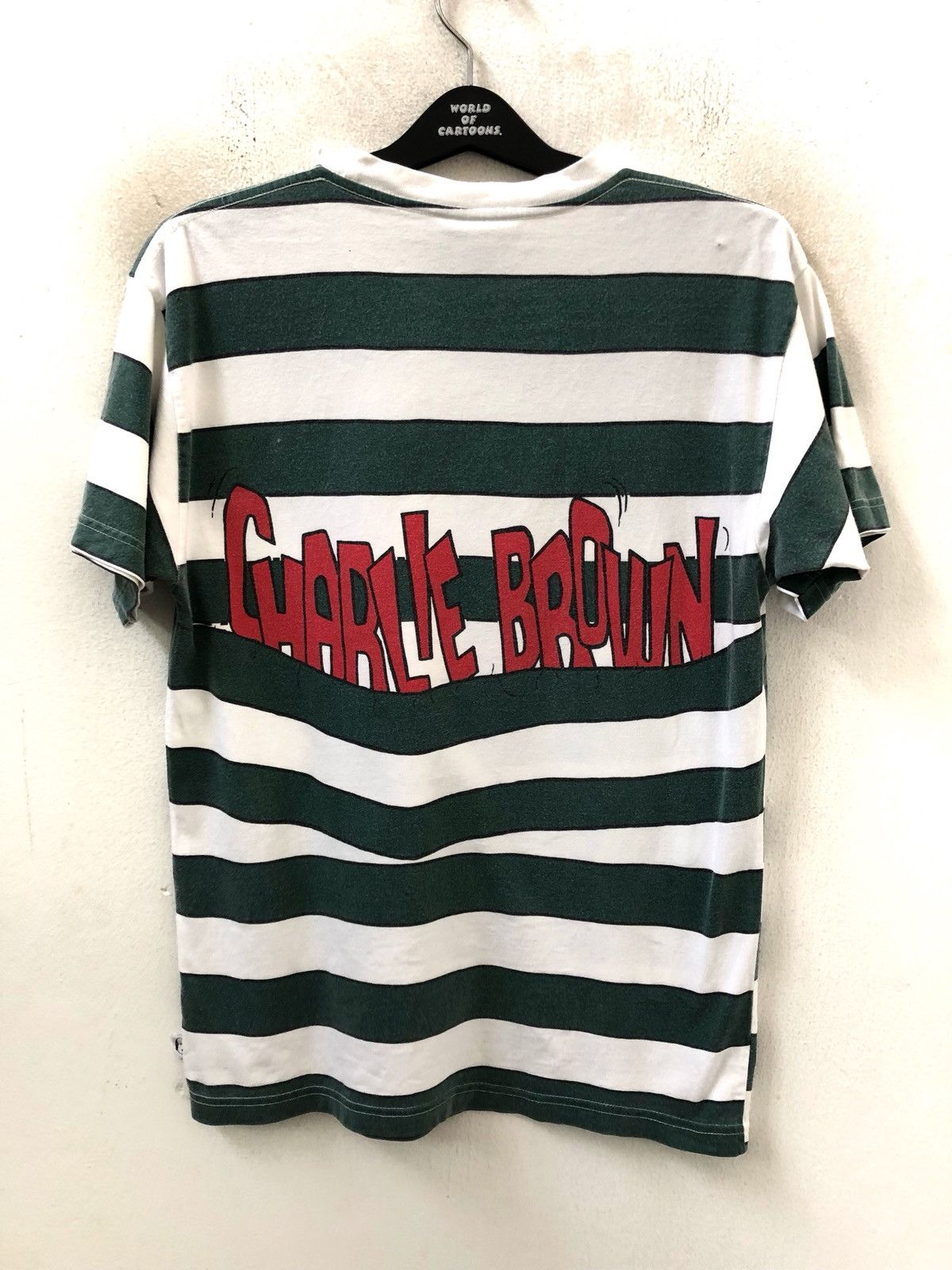 Peanuts × Vintage Vintage 90s Charlie Brown Peanuts Border Striped tee Size US M / EU 48-50 / 2 - 6 Thumbnail