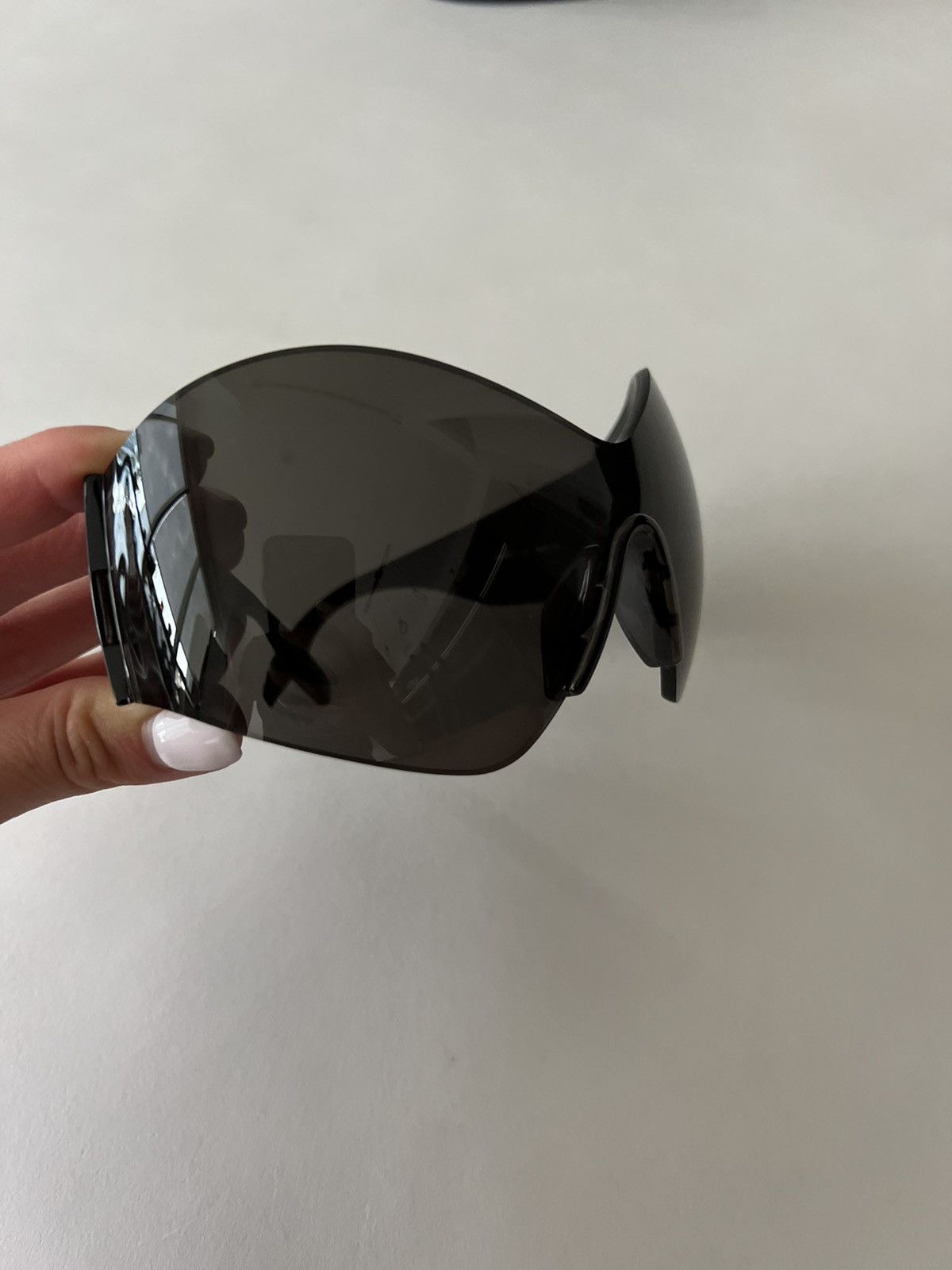 Balenciaga Balenciaga Shield Mask Sunglasses Size ONE SIZE - 3 Thumbnail