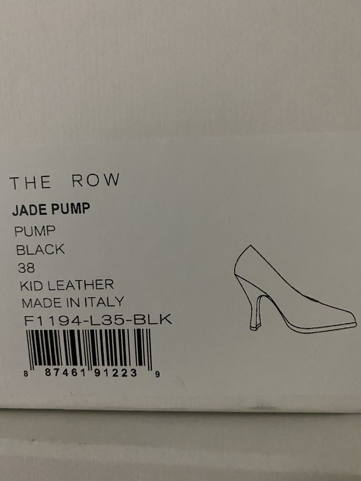 The Row EU 38 The Row Leather Jade Pumps Size US 8 / IT 38 - 9 Thumbnail