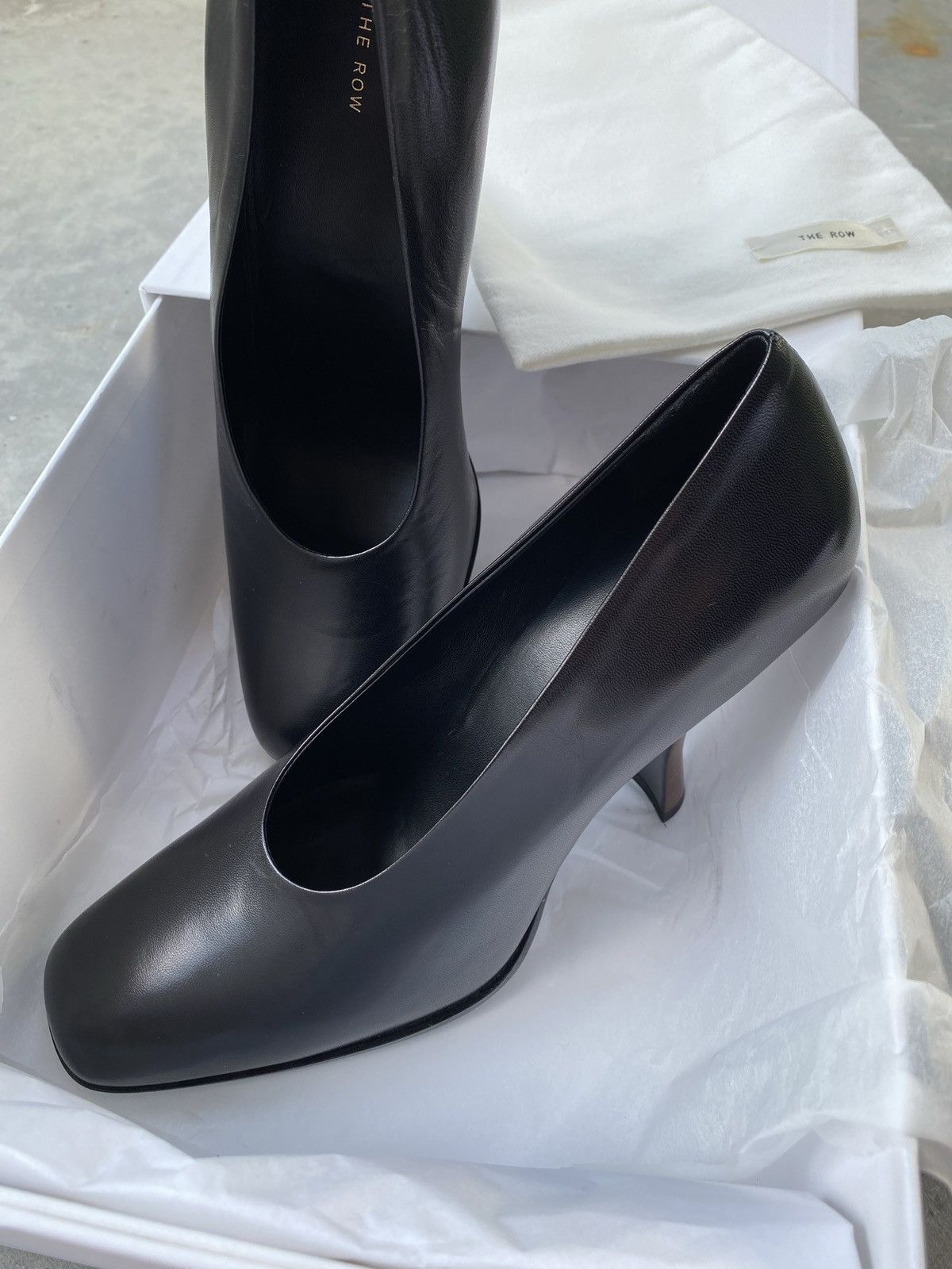 The Row EU 38 The Row Leather Jade Pumps Size US 8 / IT 38 - 7 Thumbnail