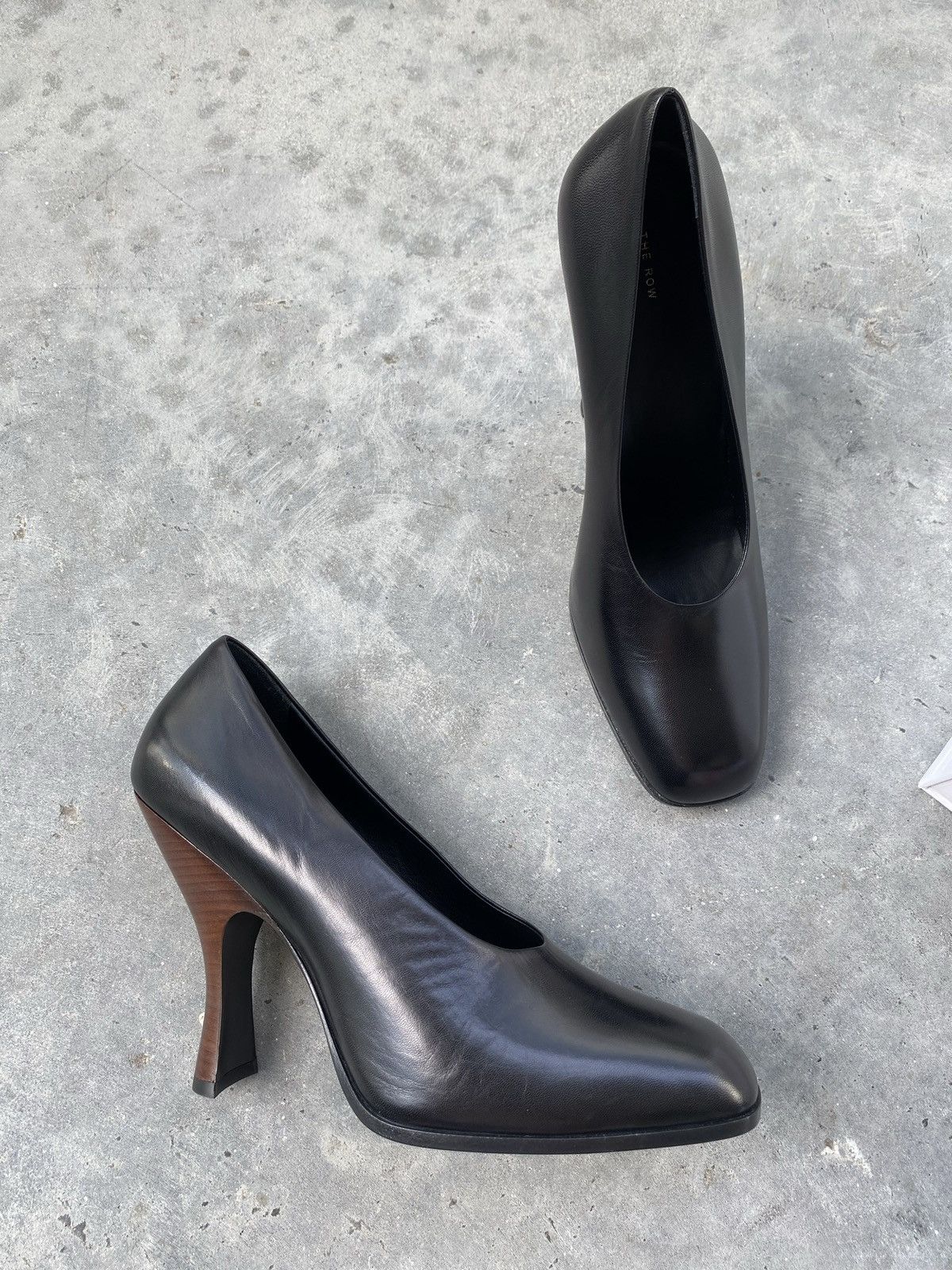 The Row EU 38 The Row Leather Jade Pumps Size US 8 / IT 38 - 2 Thumbnail