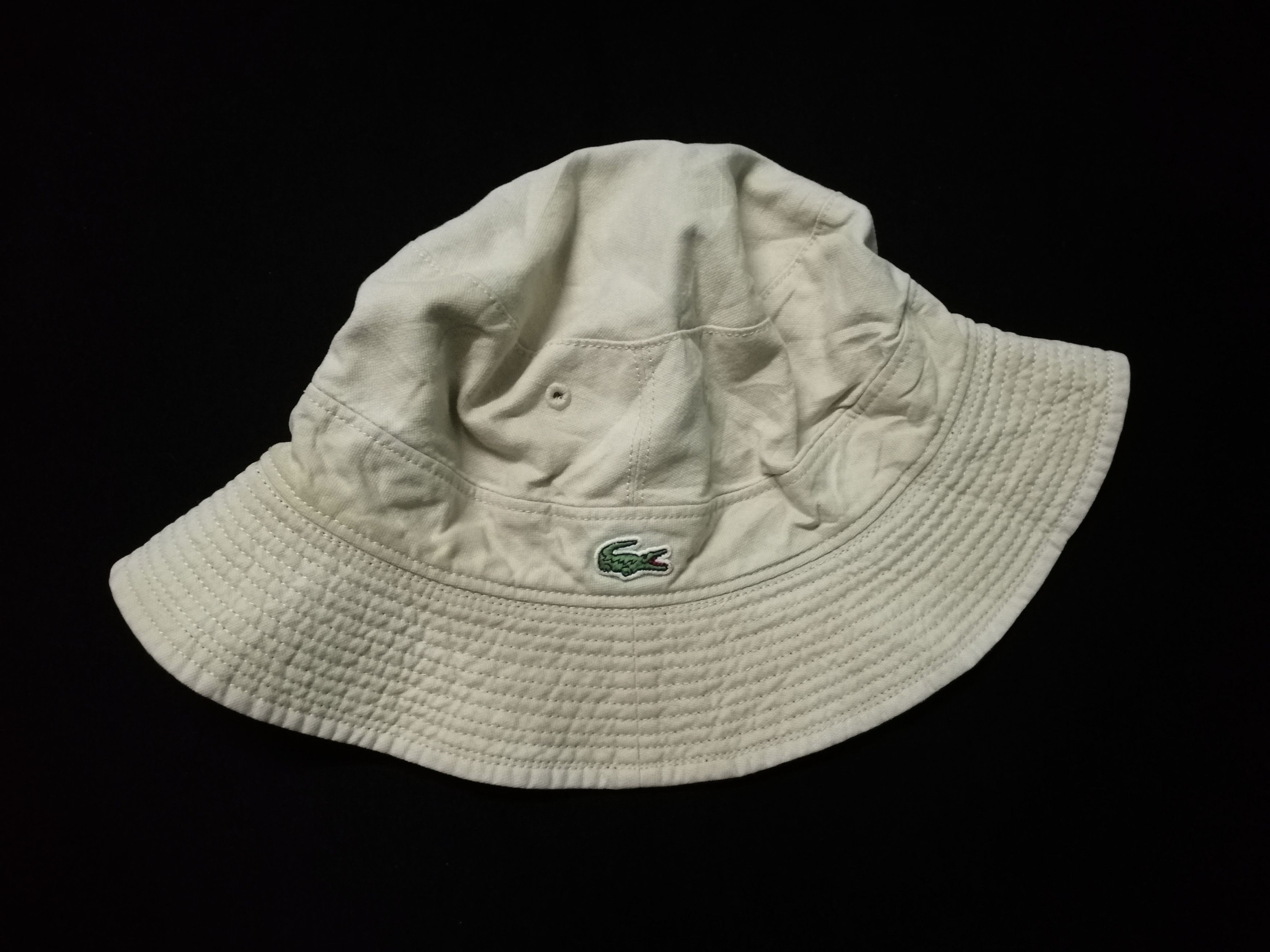 Lacoste × Vintage Vintage Lacoste Reversible Bucket Hat Size ONE SIZE - 8 Thumbnail