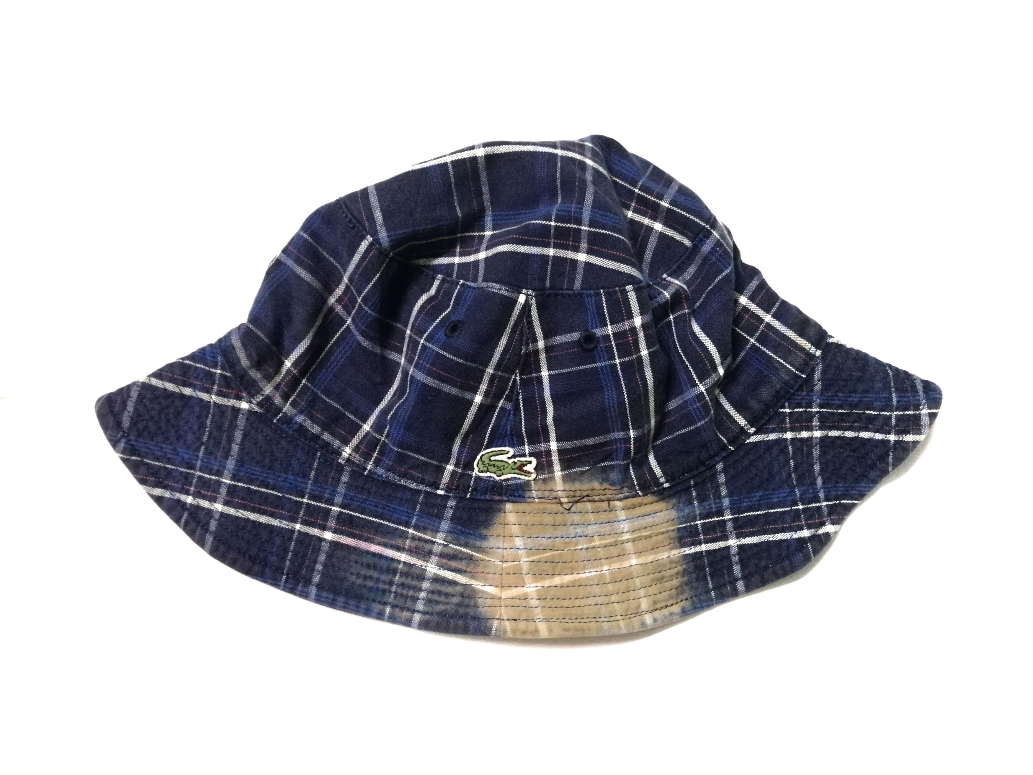 Lacoste × Vintage Vintage Lacoste Reversible Bucket Hat Size ONE SIZE - 2 Thumbnail