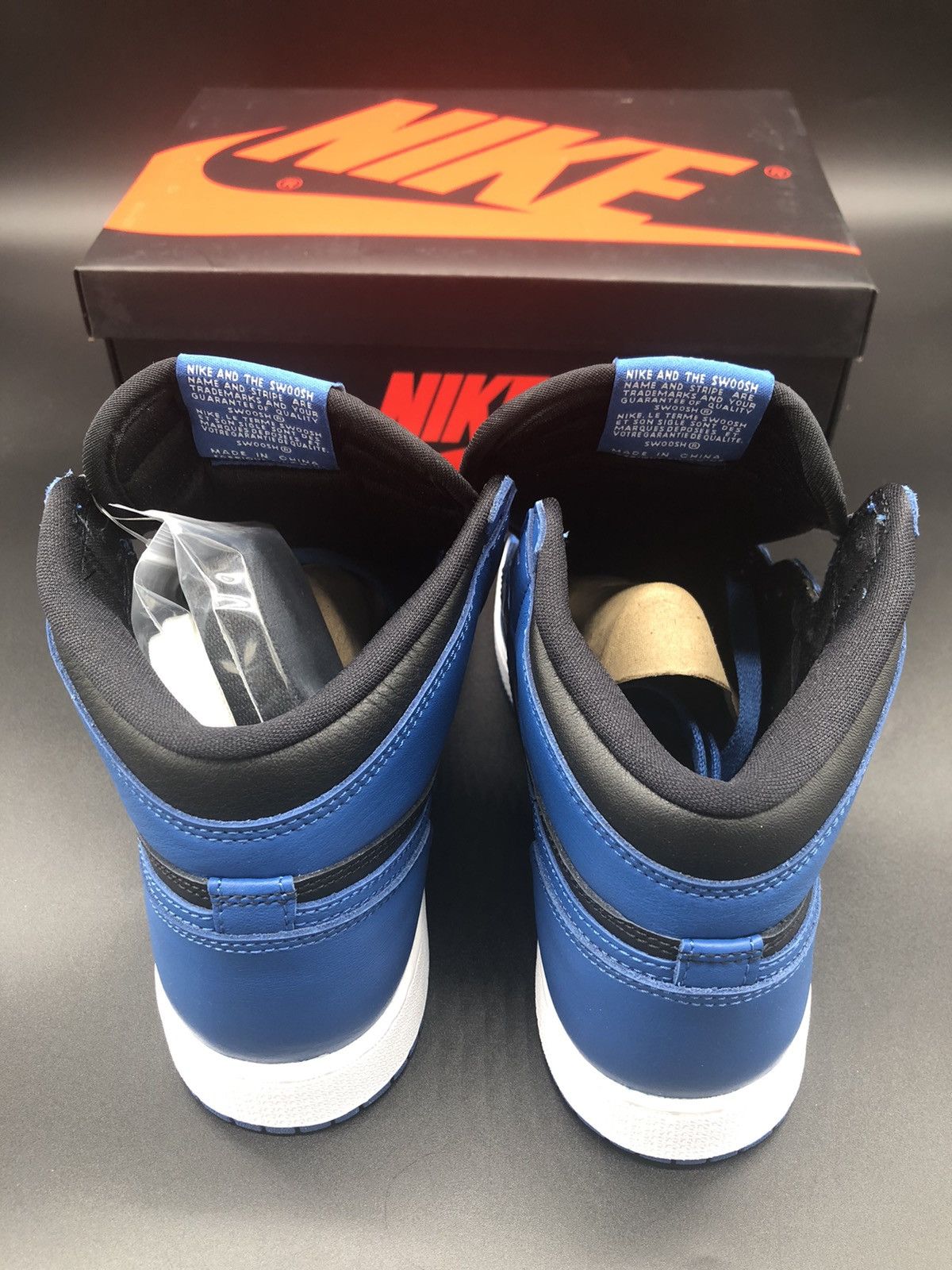 Jordan Brand Jordan 1 Retro High OG Dark Marina Blue (GS) Size US 6.5 / EU 39-40 - 6 Thumbnail