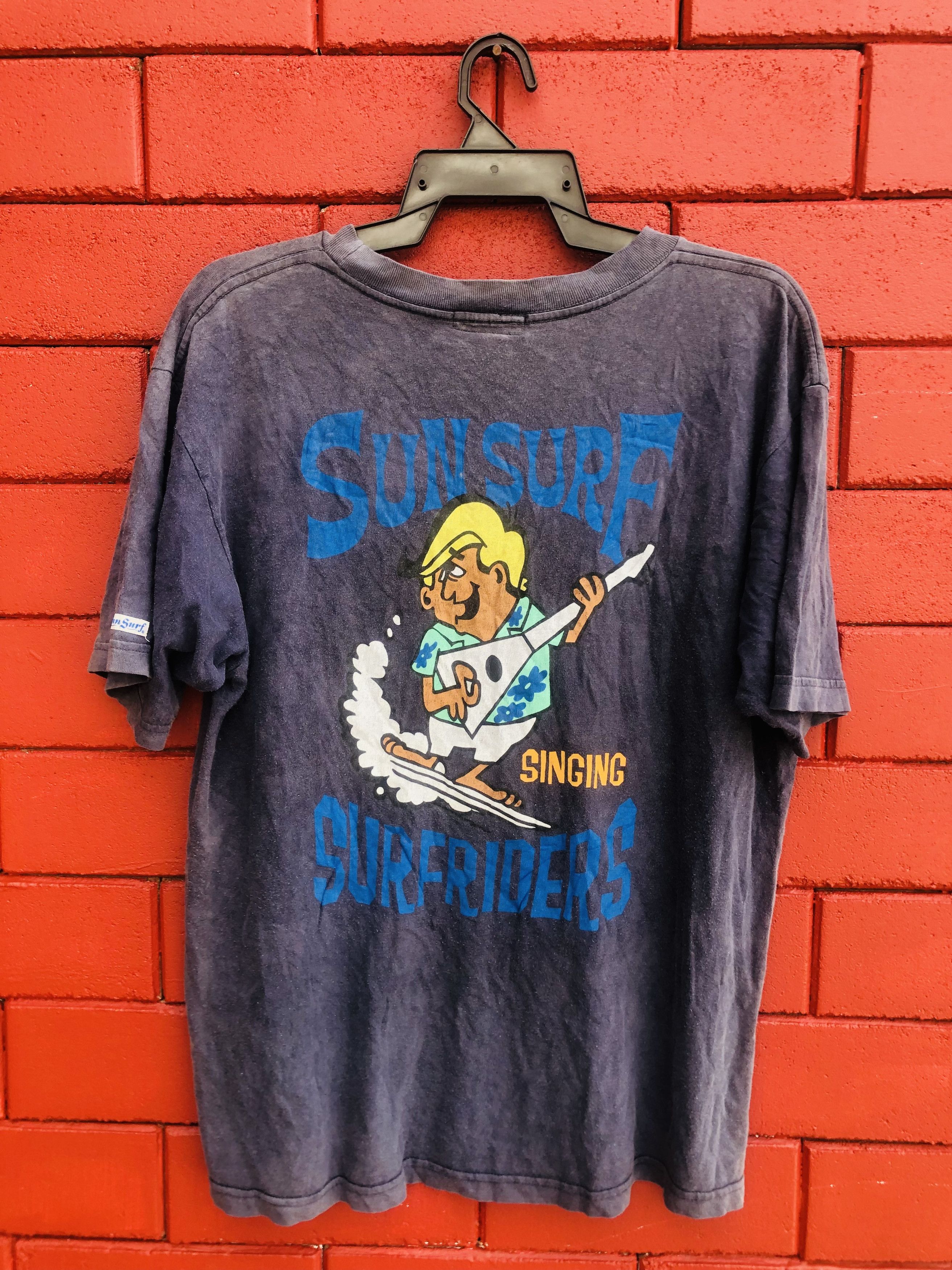 Vintage Sun Surf Japanese Designer Streetwear Fashion