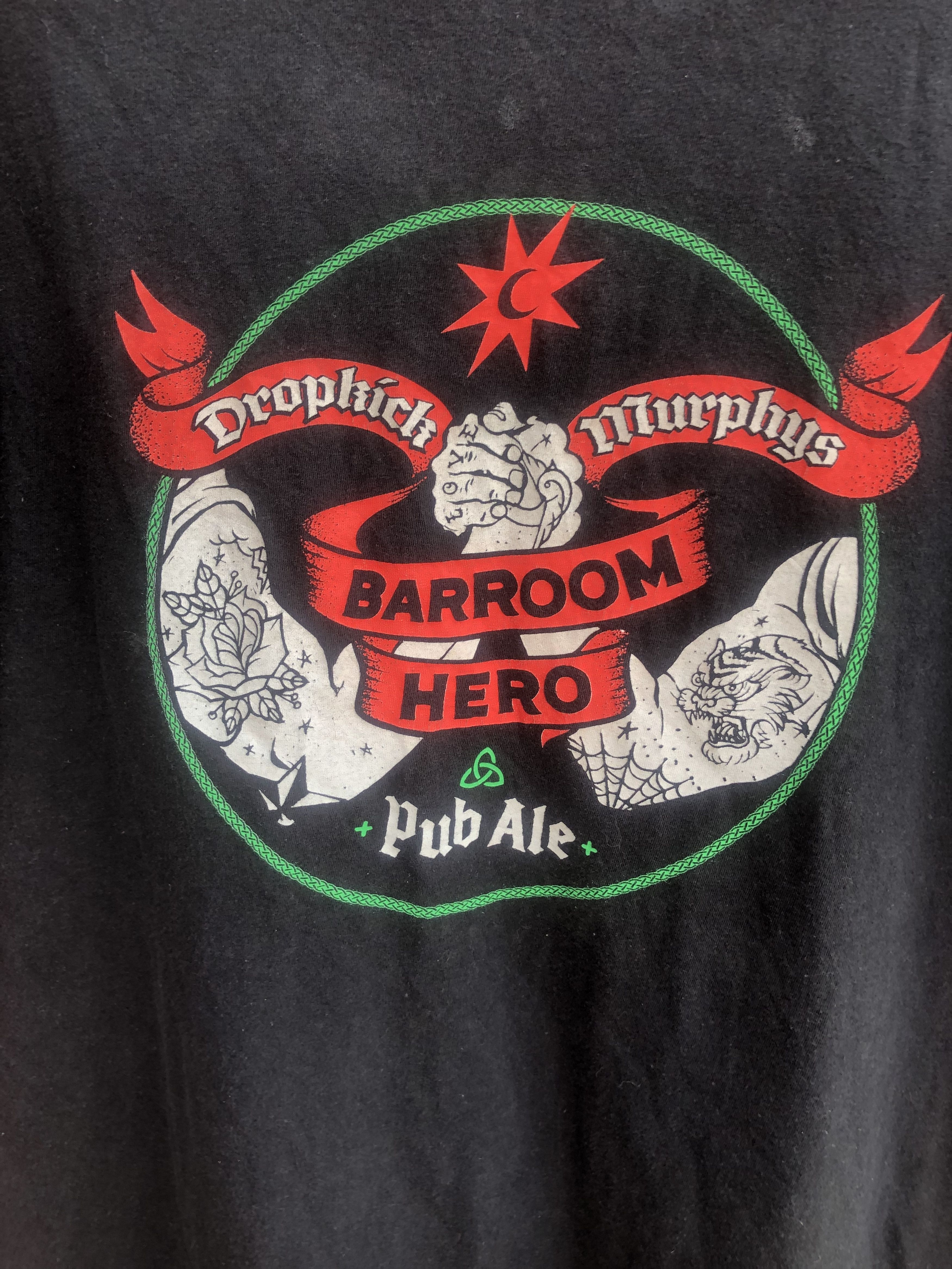 Band Tees × Vintage Vintage Dropkick Murphy Band Music Streetwear Fashion Style Size US L / EU 52-54 / 3 - 3 Thumbnail