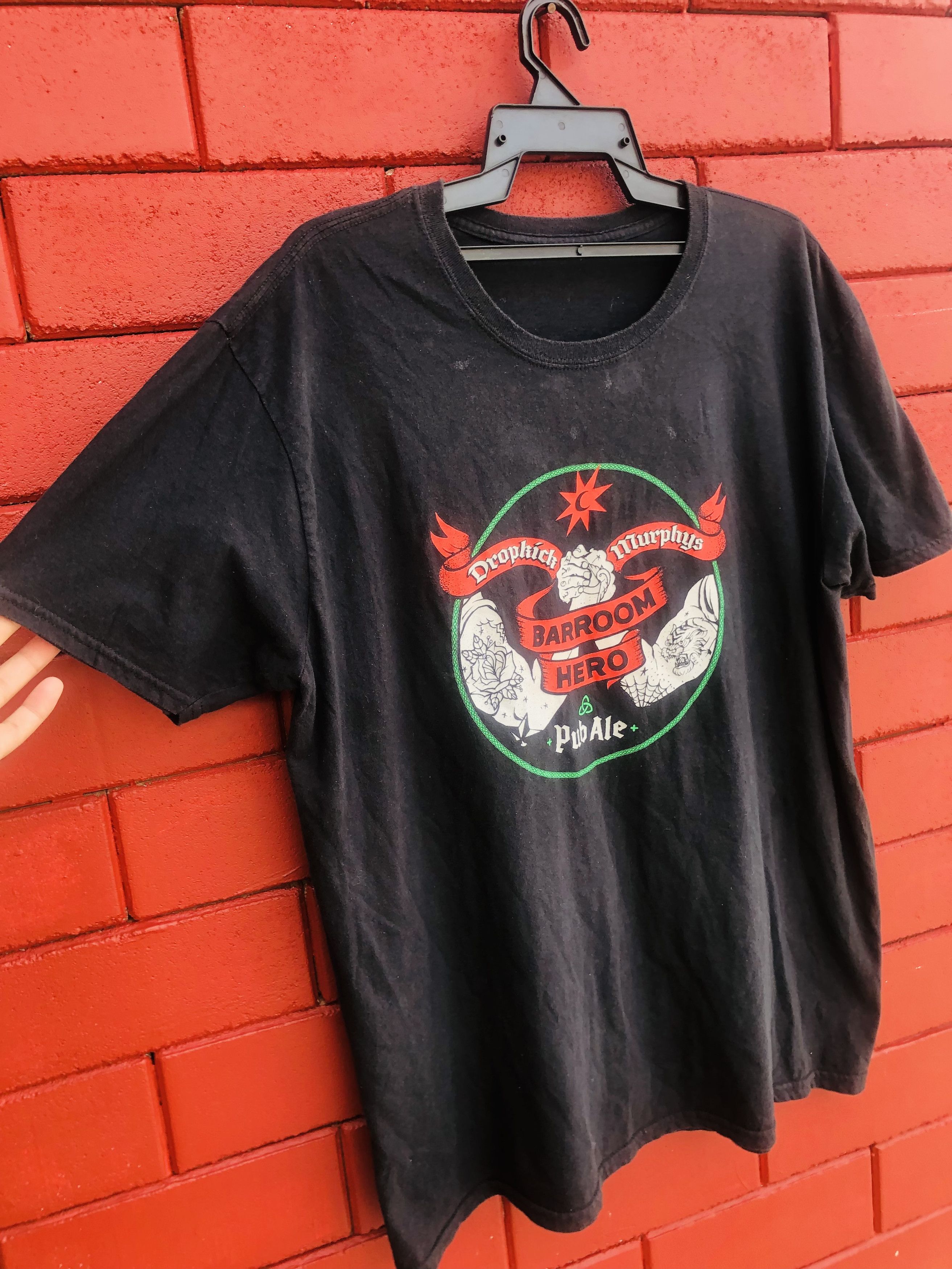 Band Tees × Vintage Vintage Dropkick Murphy Band Music Streetwear Fashion Style Size US L / EU 52-54 / 3 - 4 Thumbnail