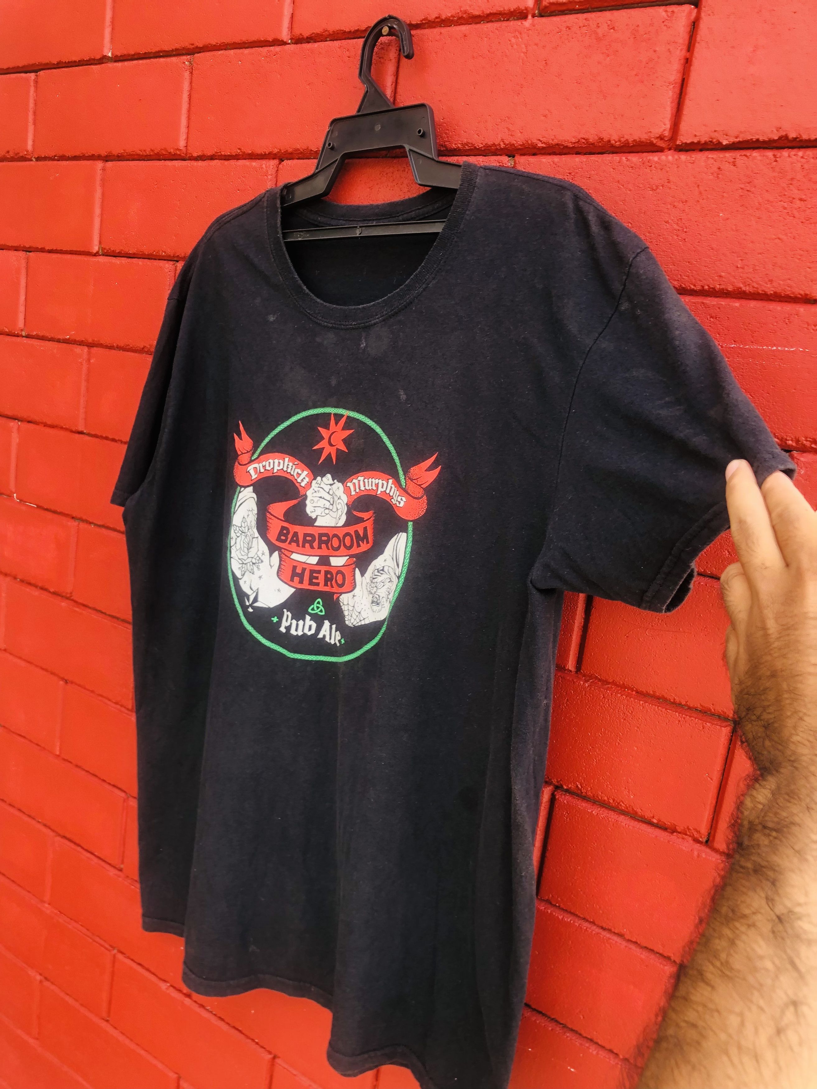 Band Tees × Vintage Vintage Dropkick Murphy Band Music Streetwear Fashion Style Size US L / EU 52-54 / 3 - 5 Thumbnail