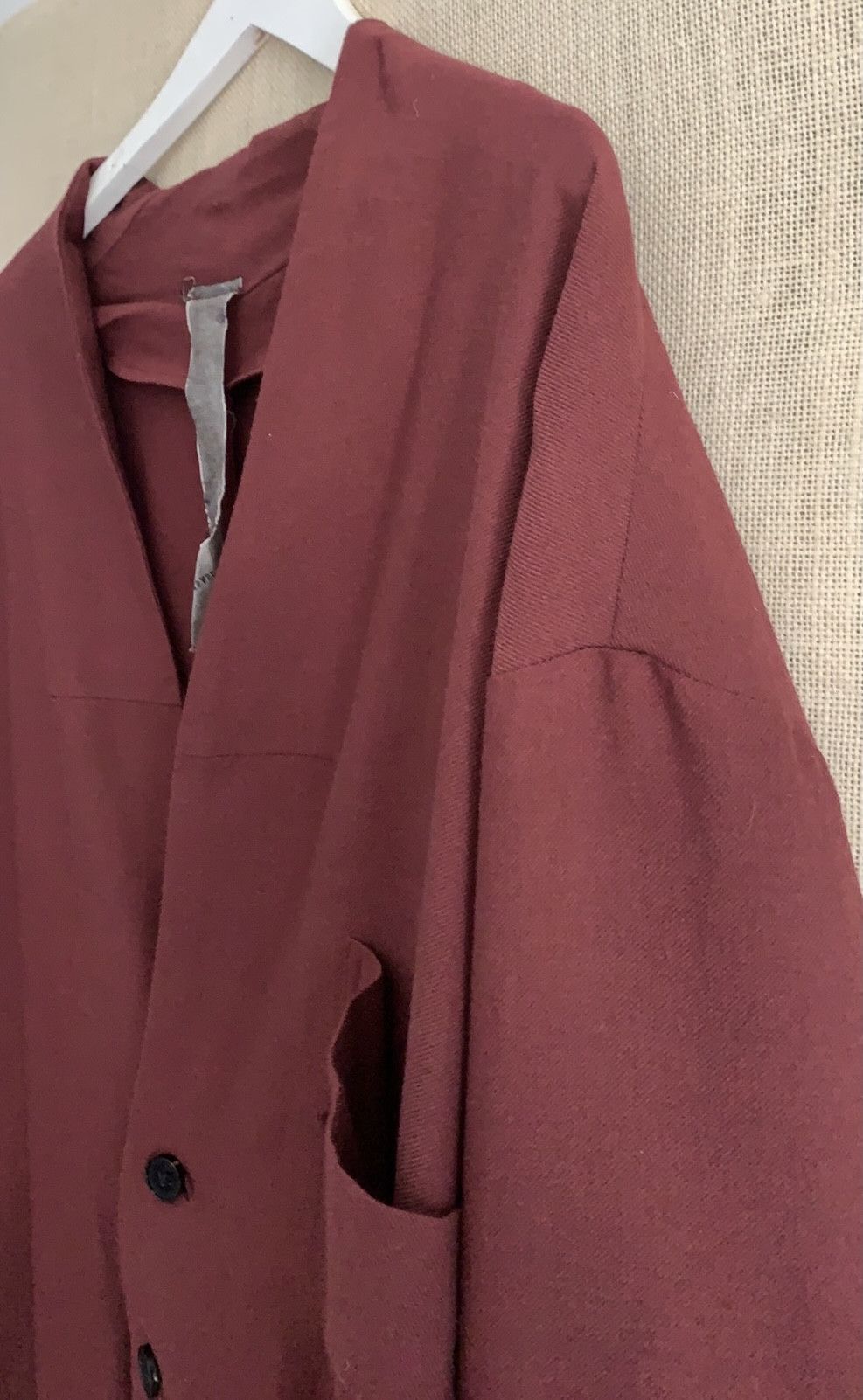 Aleksandr Manamis Aleksandr Manamis distressed chore-robe jacket Size US M / EU 48-50 / 2 - 14 Thumbnail