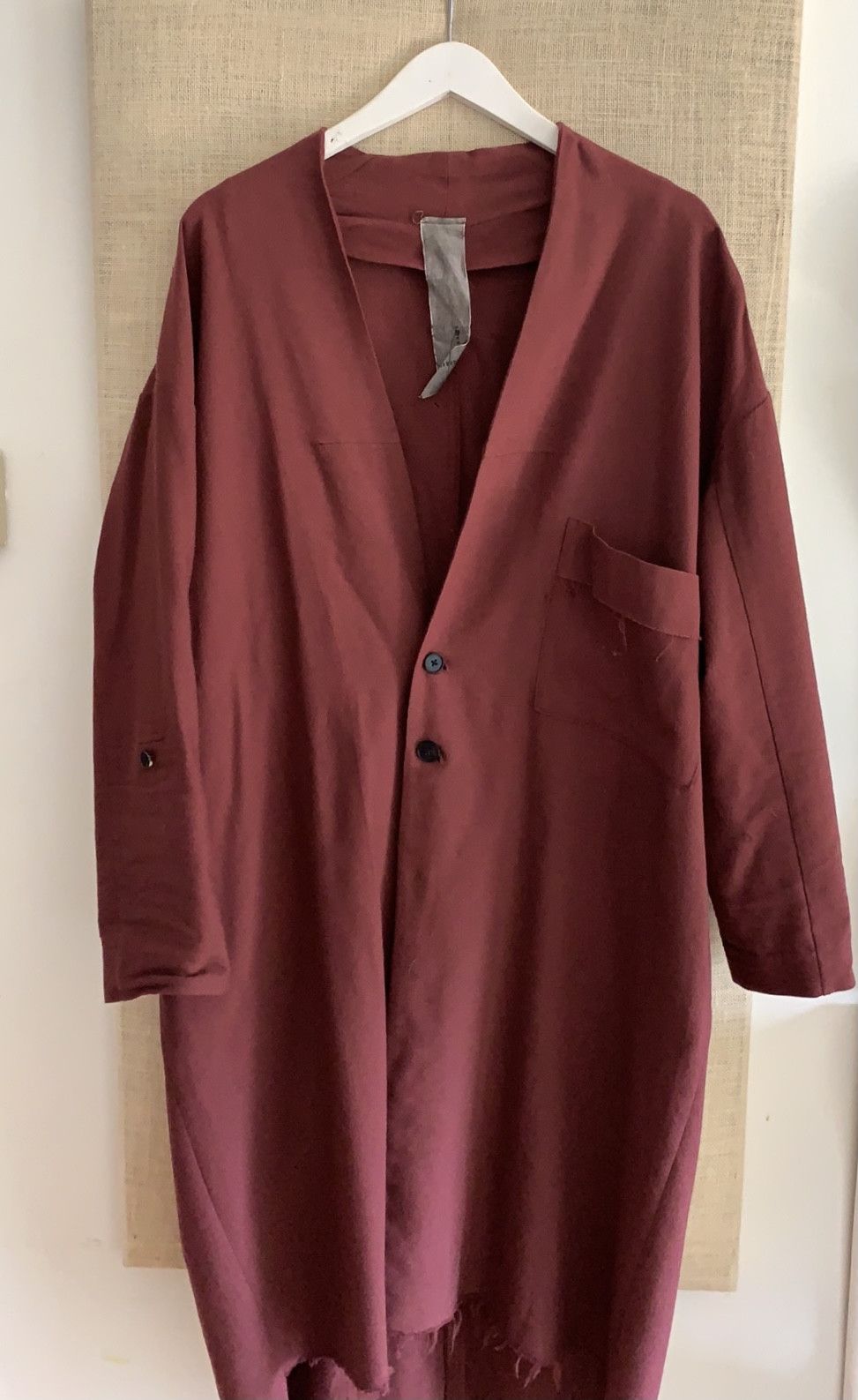 Aleksandr Manamis Aleksandr Manamis distressed chore-robe jacket Size US M / EU 48-50 / 2 - 4 Thumbnail
