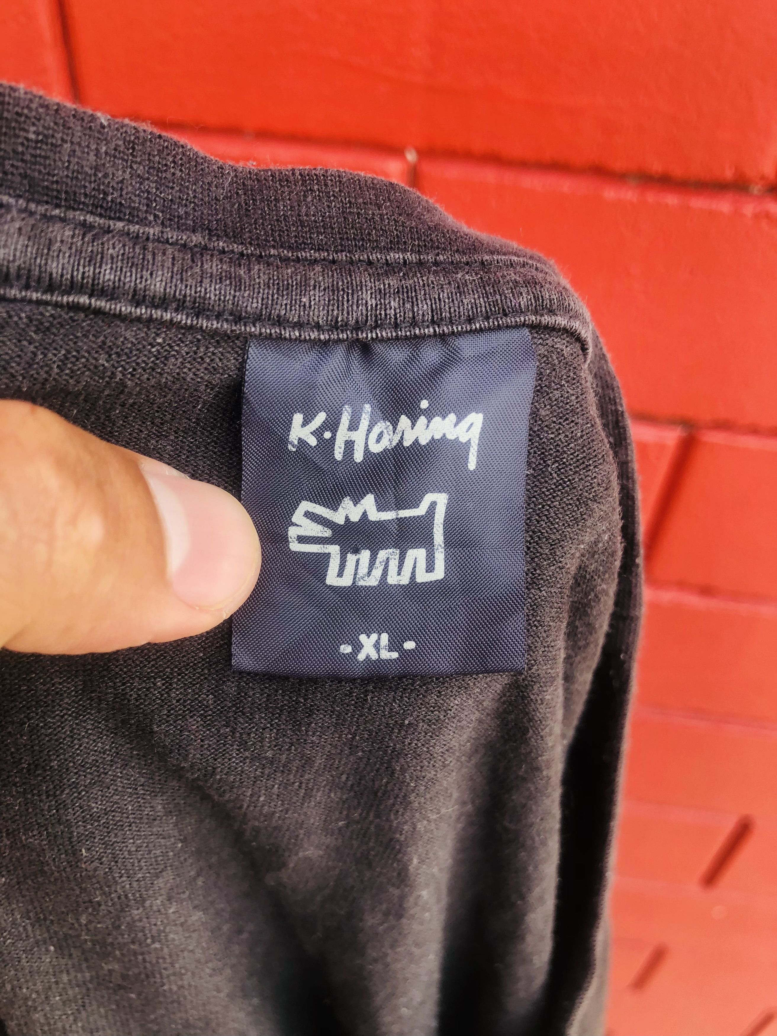 Japanese Brand × Vintage Vintage Keith Haring Japanese Designer Streetwear Fashion Size US L / EU 52-54 / 3 - 6 Thumbnail