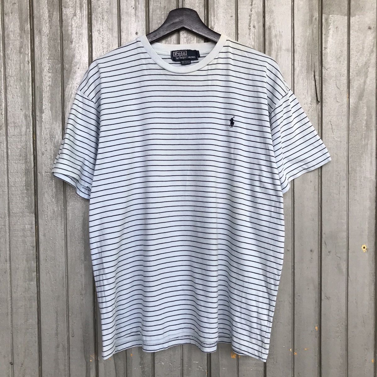 Polo Ralph Lauren 🔥POLO ralph Lauren Small pony stripes tees Size US L / EU 52-54 / 3 - 2 Thumbnail