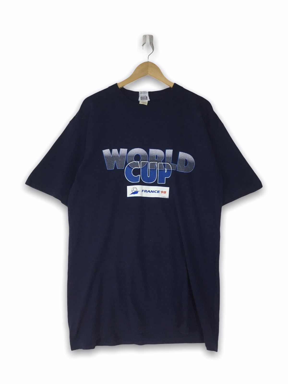 Vintage Vintage rare 1998 World Cup France Size US L / EU 52-54 / 3 - 1 Thumbnail