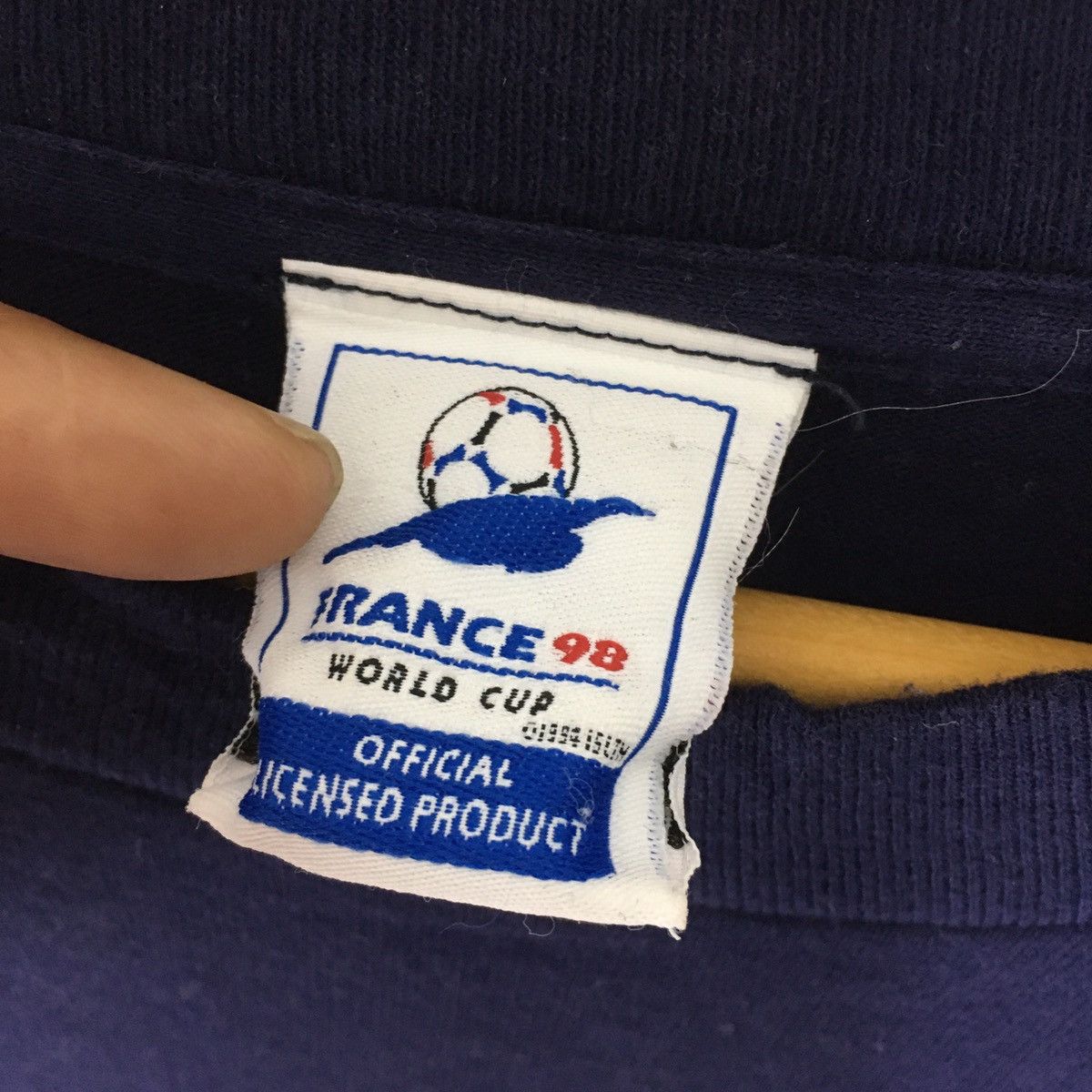 Vintage Vintage rare 1998 World Cup France Size US L / EU 52-54 / 3 - 8 Thumbnail