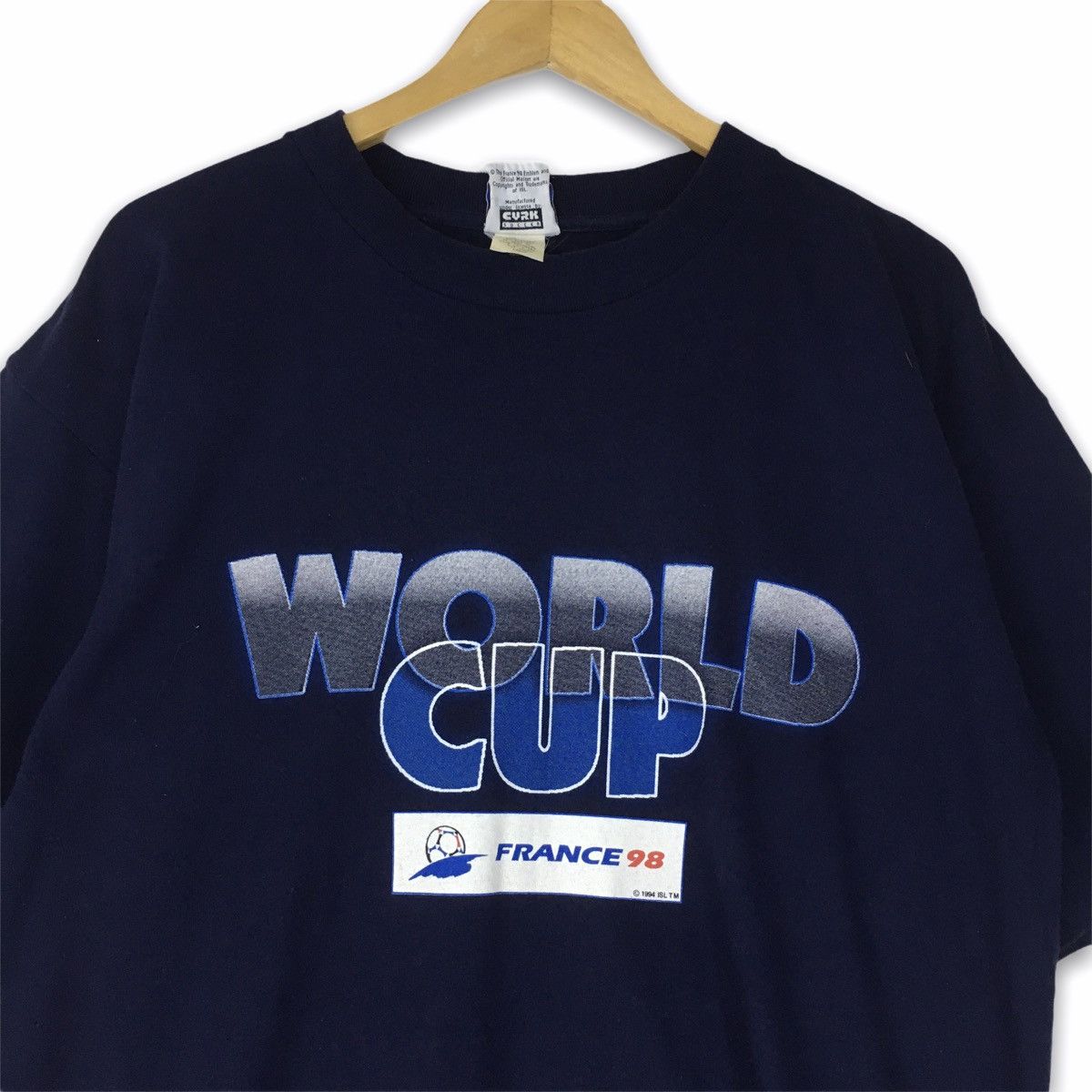 Vintage Vintage rare 1998 World Cup France Size US L / EU 52-54 / 3 - 2 Thumbnail
