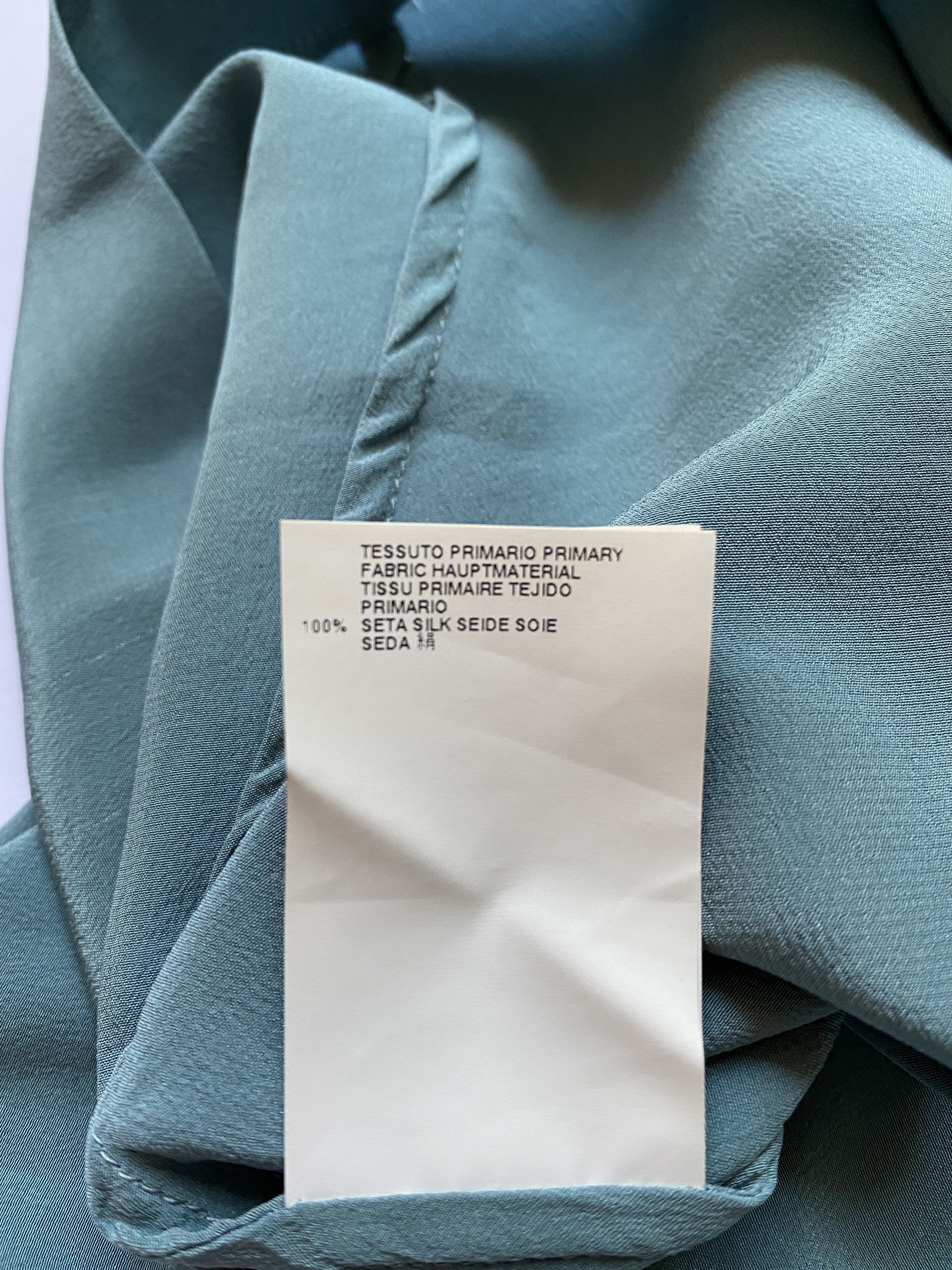 Maison Margiela ⚡️QUICK SALE⚡️2013 Maison Martin Margiela Green Top Blouse Size M / US 6-8 / IT 42-44 - 6 Thumbnail