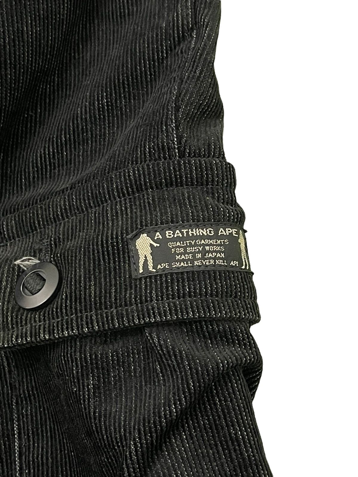 Bape 90s Bape Nigo Corduroy Cargo Pant Regular 3🟦3 Size US 34 / EU 50 - 6 Thumbnail