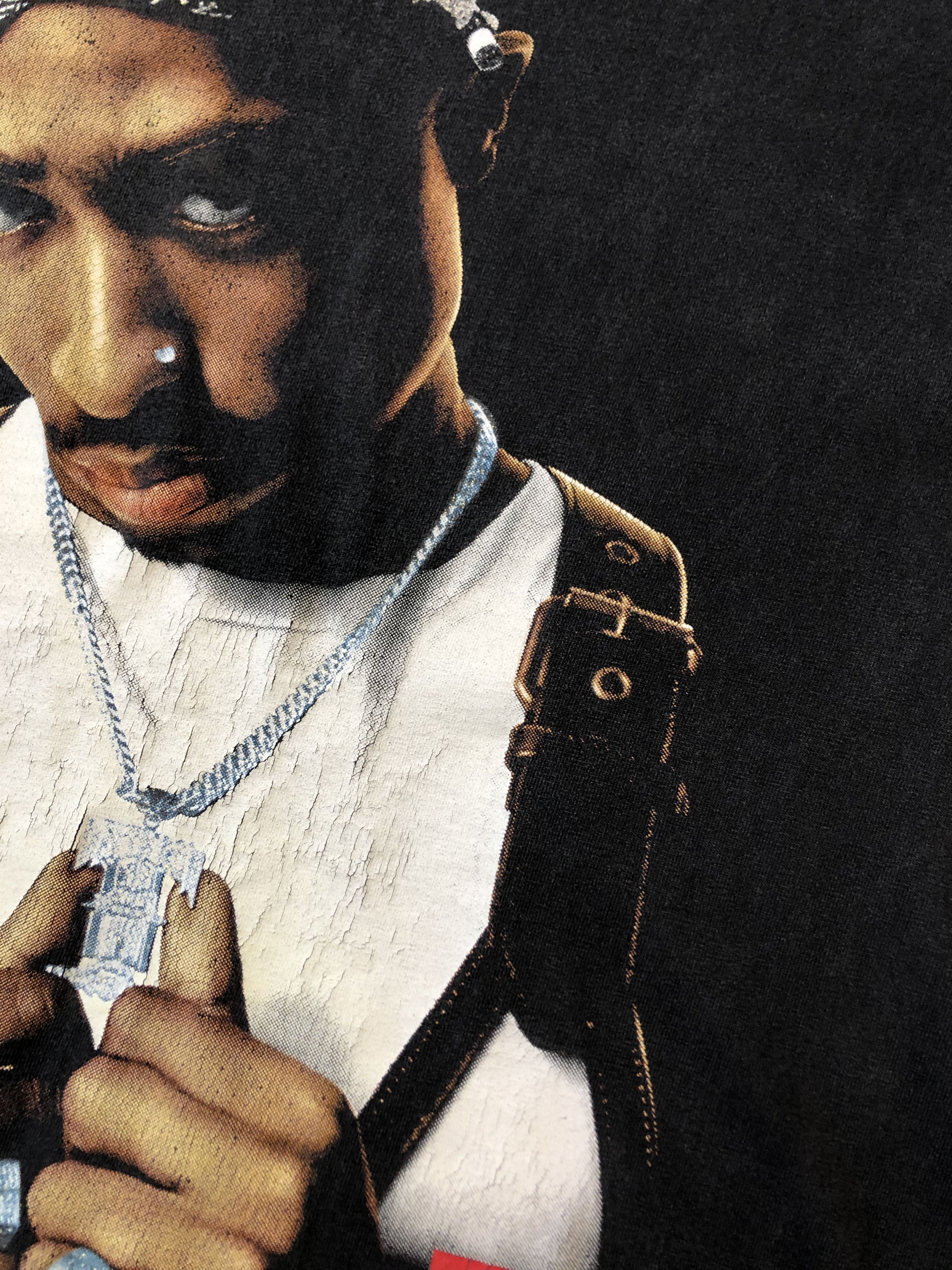 Band Tees × Rap Tees × Vintage Vintage Hip Hop 2 pac rap topac Y2K Rare Hype Drill Size US M / EU 48-50 / 2 - 8 Thumbnail