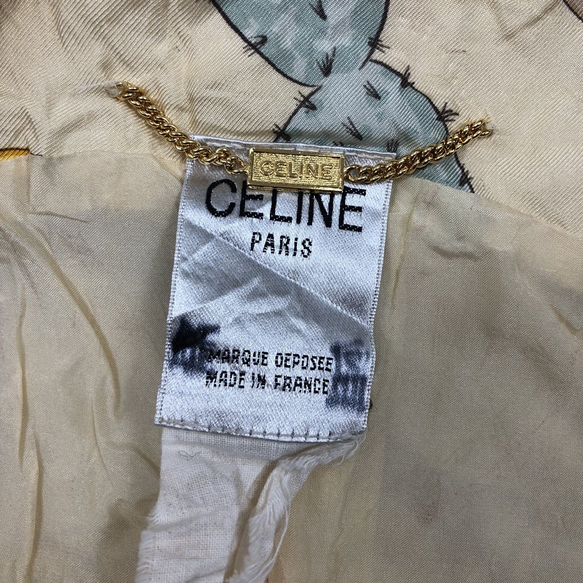 Celine × Vintage Vintage CELINE PARIS Baroque Vest Sleeveless Size S / US 4 / IT 40 - 4 Thumbnail