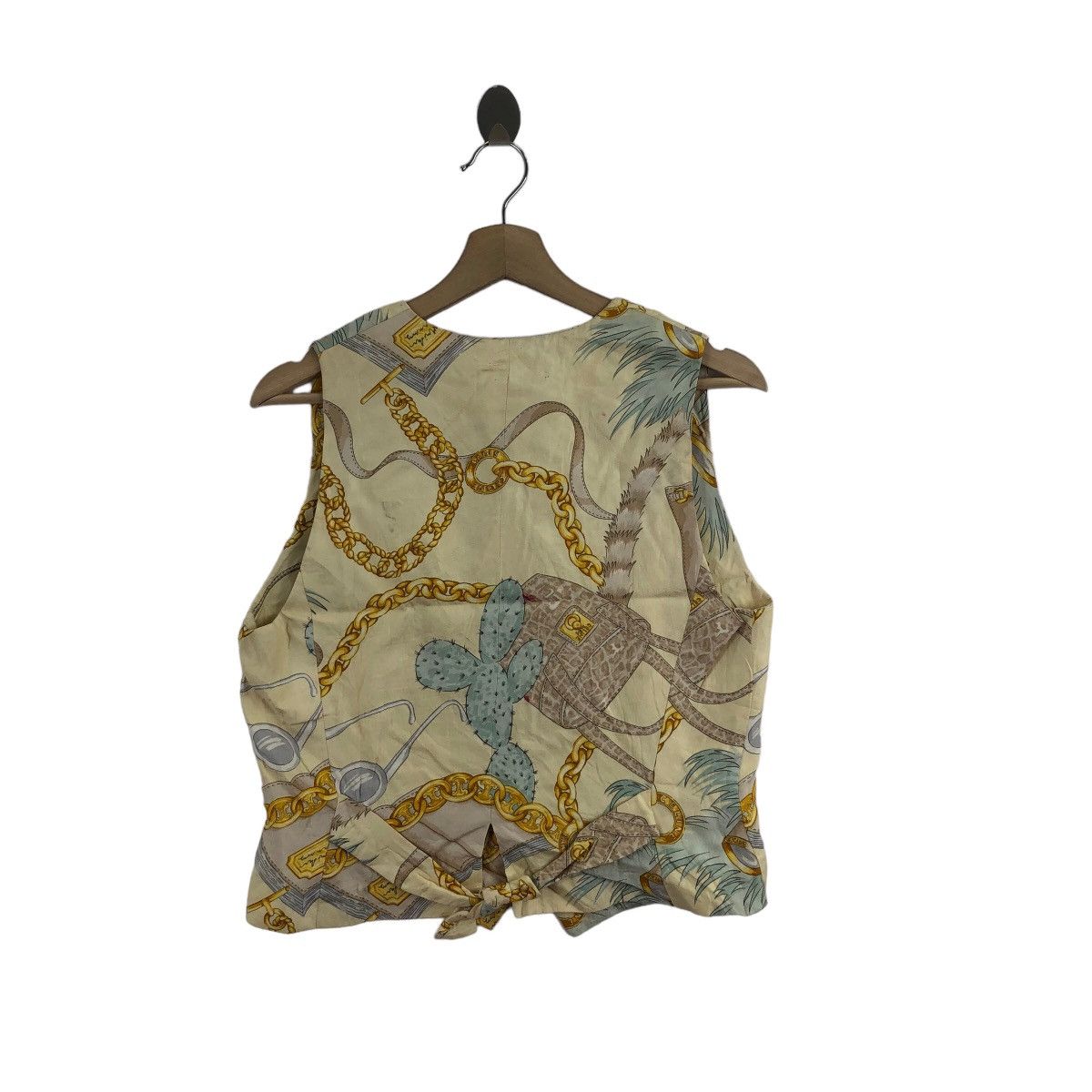 Celine × Vintage Vintage CELINE PARIS Baroque Vest Sleeveless Size S / US 4 / IT 40 - 3 Thumbnail