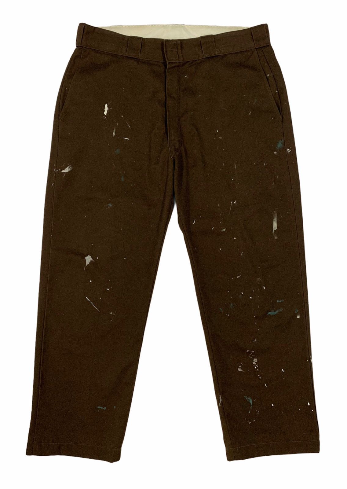 Dickies × Vintage 💦 Dickies Painted Helmut Lang Vintage Baggy Pants Size US 33 - 1 Thumbnail