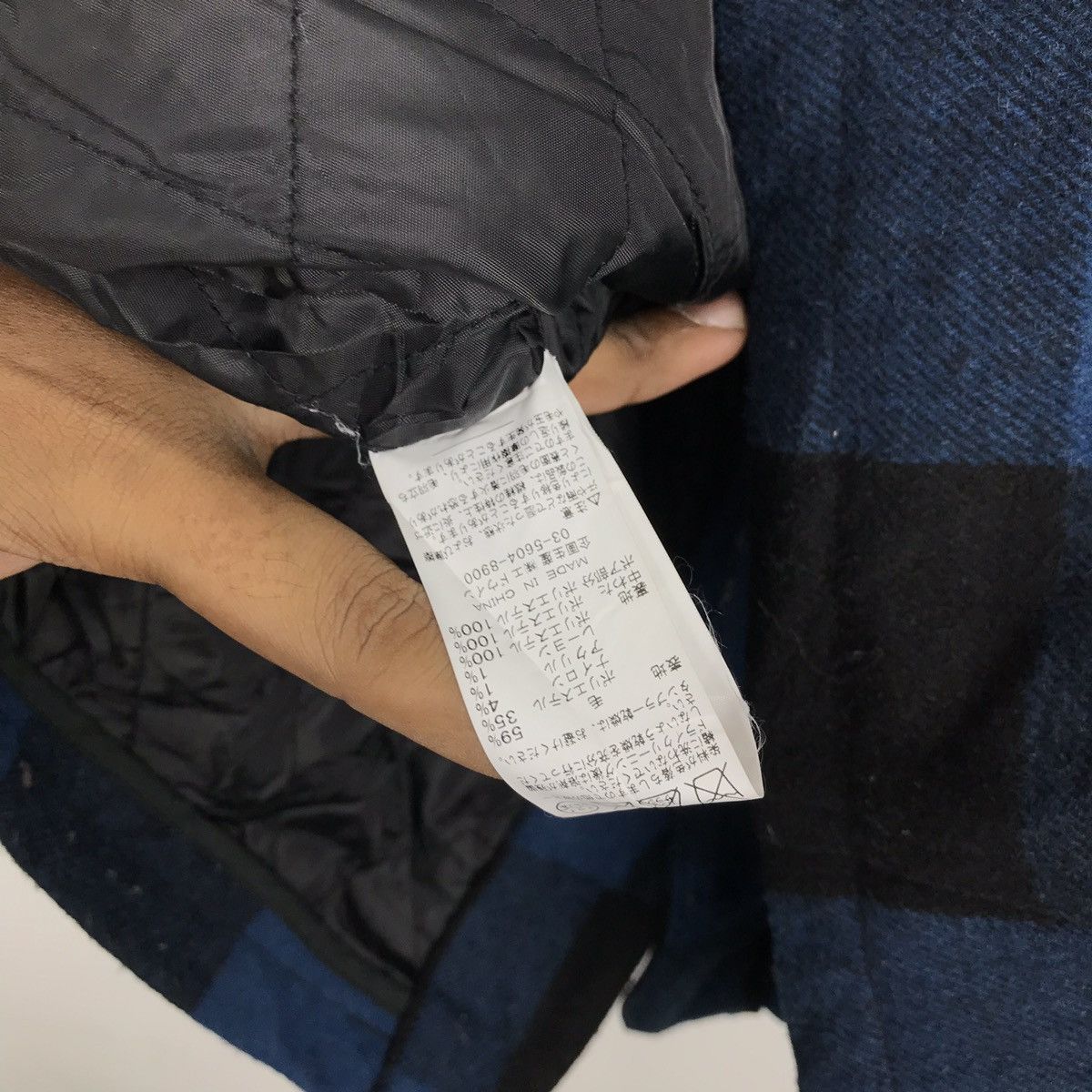 Lee × Vintage Vintage Lee Workwear Checkered Union made 100%wool Jacket Size US M / EU 48-50 / 2 - 8 Thumbnail