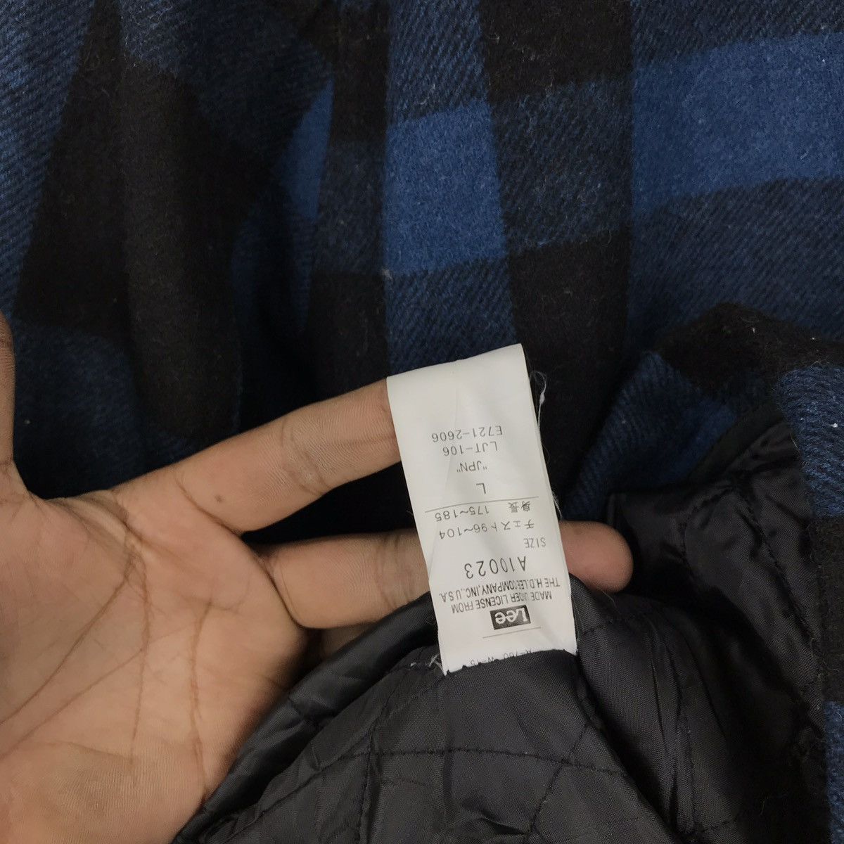Lee × Vintage Vintage Lee Workwear Checkered Union made 100%wool Jacket Size US M / EU 48-50 / 2 - 7 Thumbnail