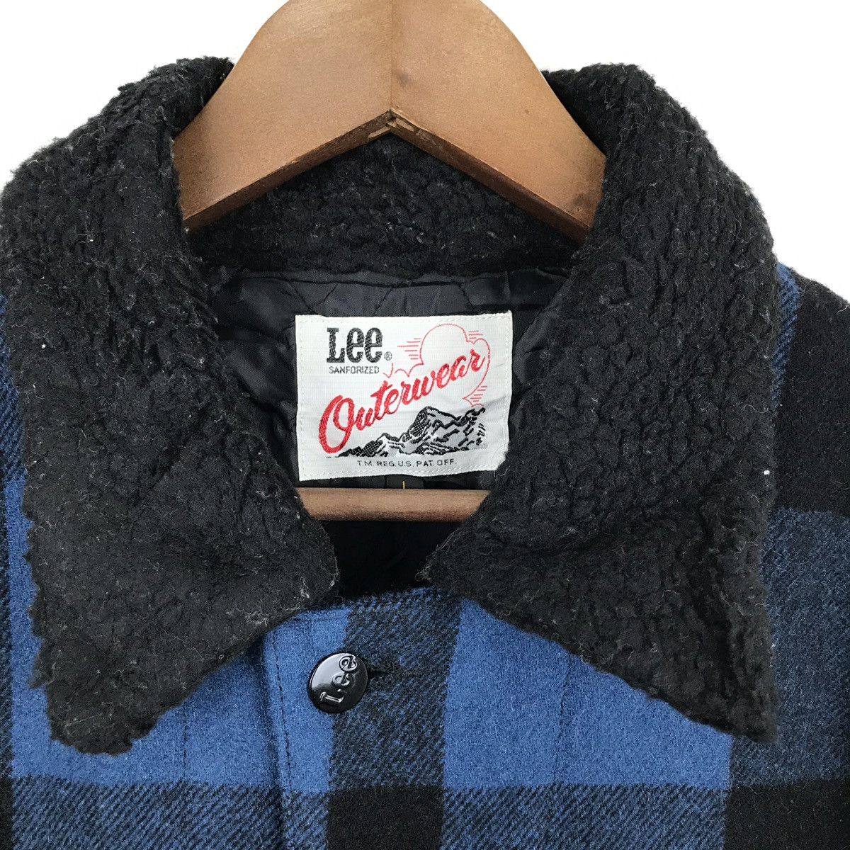 Lee × Vintage Vintage Lee Workwear Checkered Union made 100%wool Jacket Size US M / EU 48-50 / 2 - 3 Thumbnail