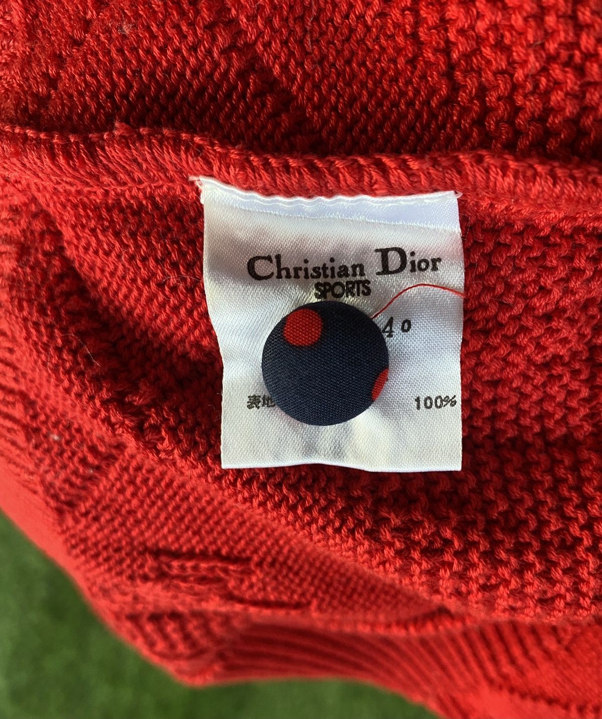 Christian Dior Monsieur × Designer × Vintage VINTAGE CHRISTIAN DIOR SPORT KNITWEAR Size US M / EU 48-50 / 2 - 11 Thumbnail