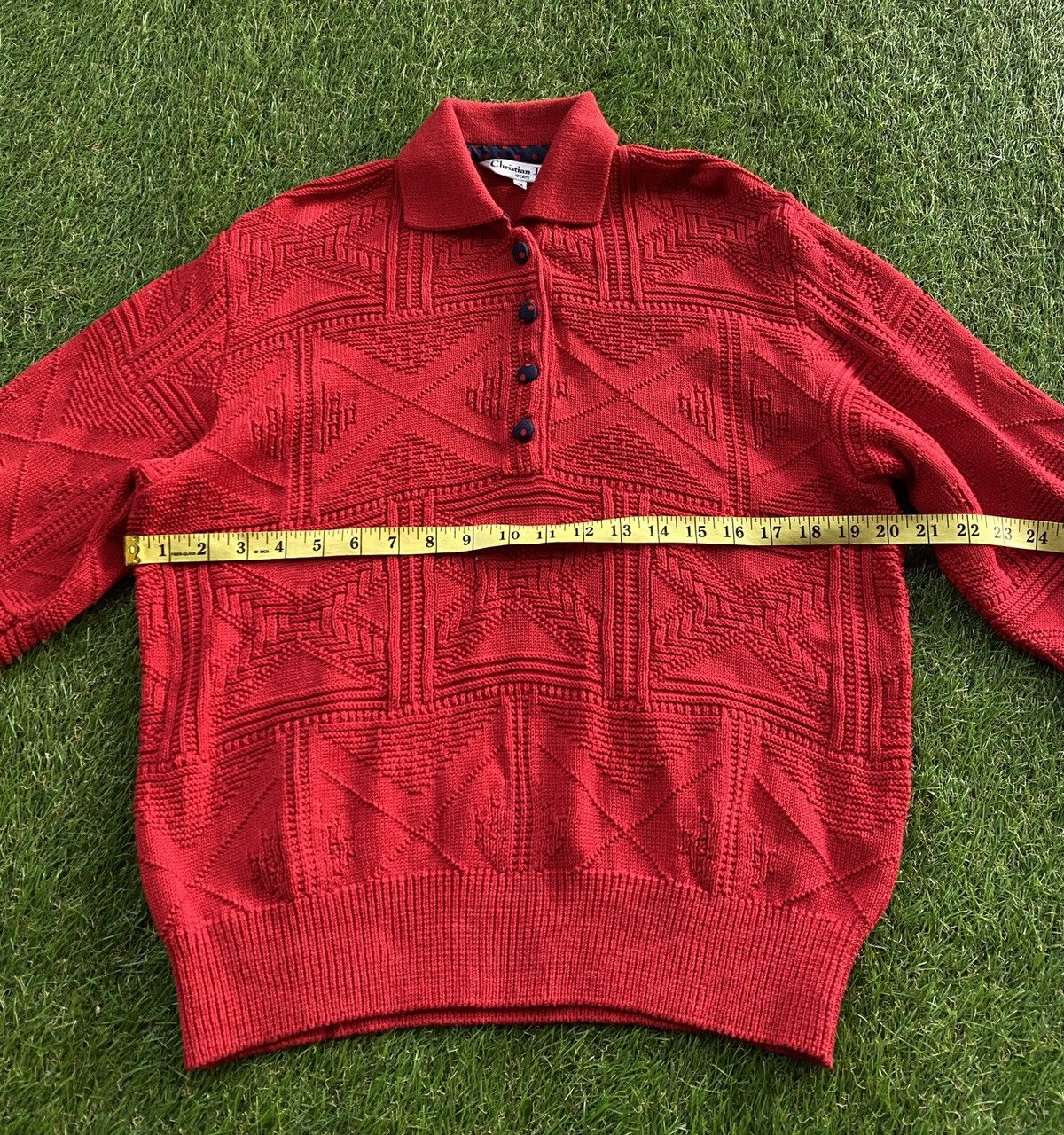 Christian Dior Monsieur × Designer × Vintage VINTAGE CHRISTIAN DIOR SPORT KNITWEAR Size US M / EU 48-50 / 2 - 13 Thumbnail