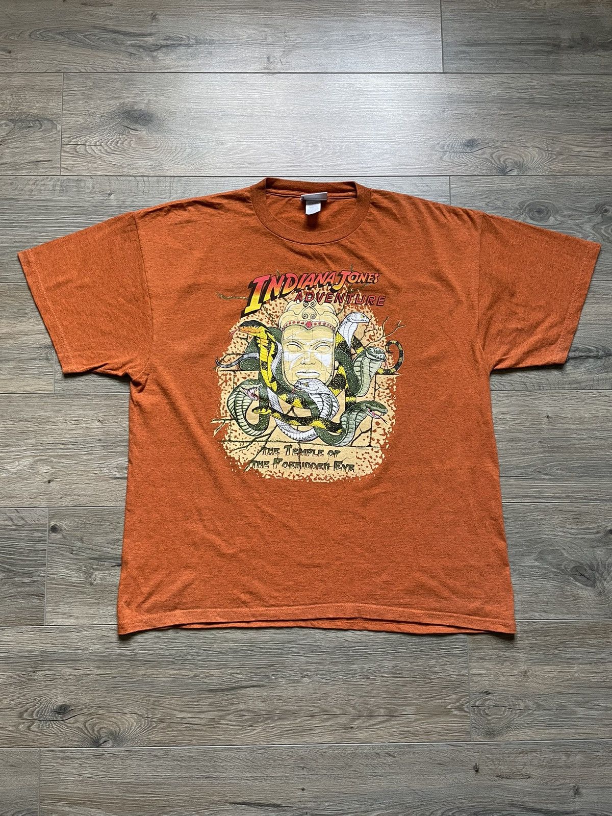 Vintage 90s Indiana Jones Adventure The Temple T-shirt