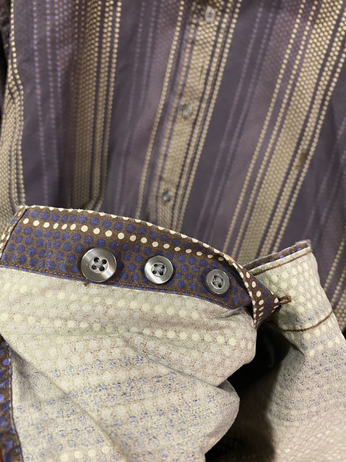 Yves Saint Laurent Cotton YSL Shirt Yves Saint Laurent Shirt Size US L / EU 52-54 / 3 - 11 Thumbnail