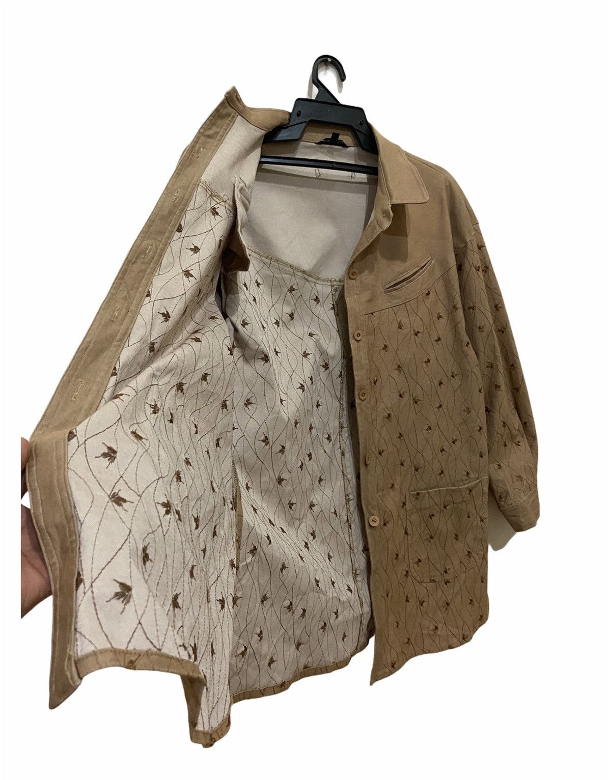 Japanese Brand Adria Worker Jacket Embroided Design Size US M / EU 48-50 / 2 - 6 Thumbnail