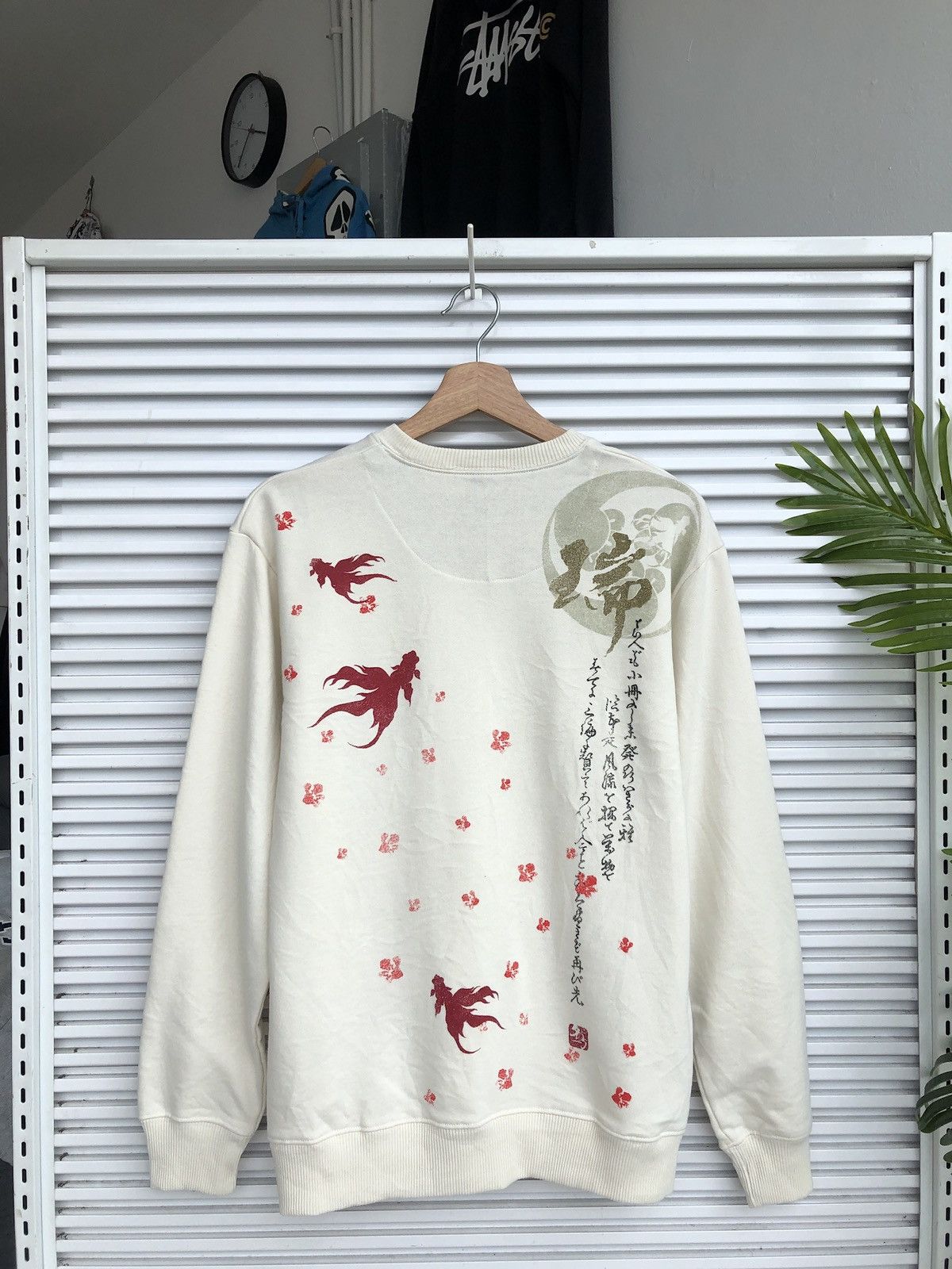 Other Vintage Koi Sakura Fall Harajuku Style Crewneck Sweatshirt Size US M / EU 48-50 / 2 - 2 Thumbnail