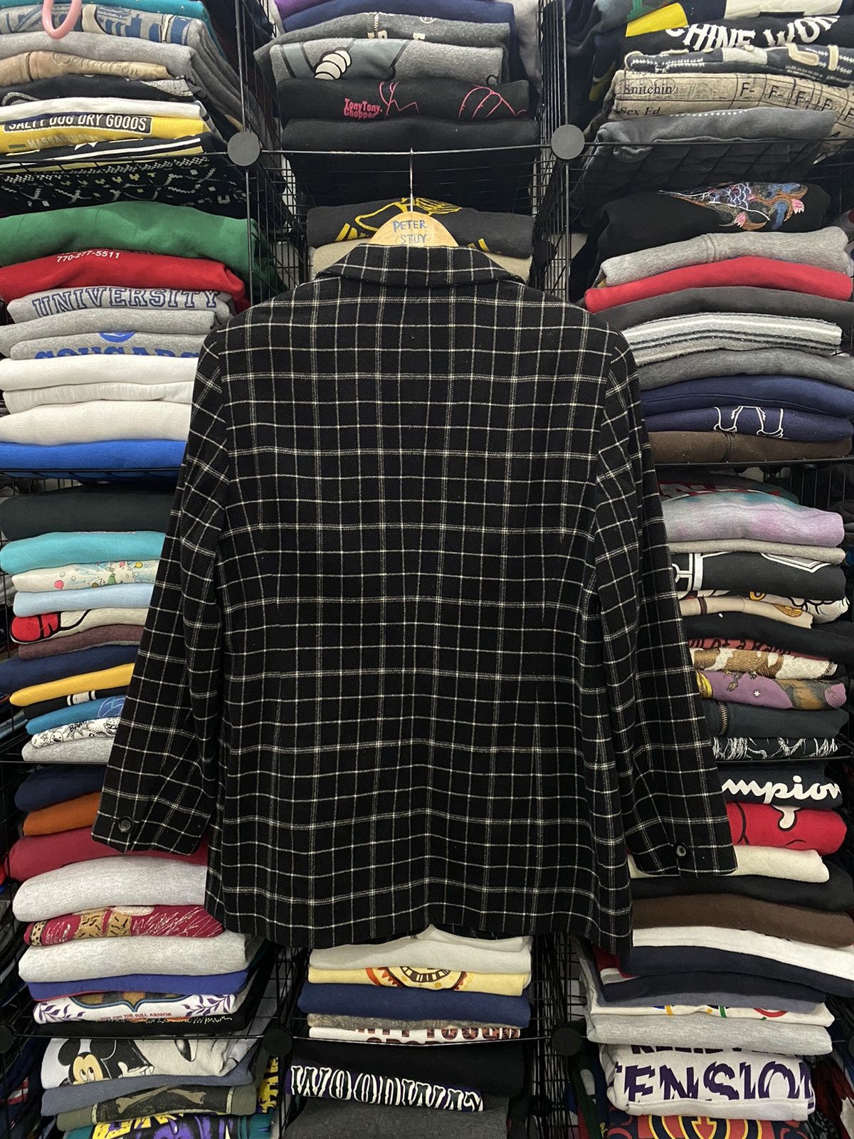 Aigner Aigner Black Flannel Jacket Size US L / EU 52-54 / 3 - 6 Thumbnail