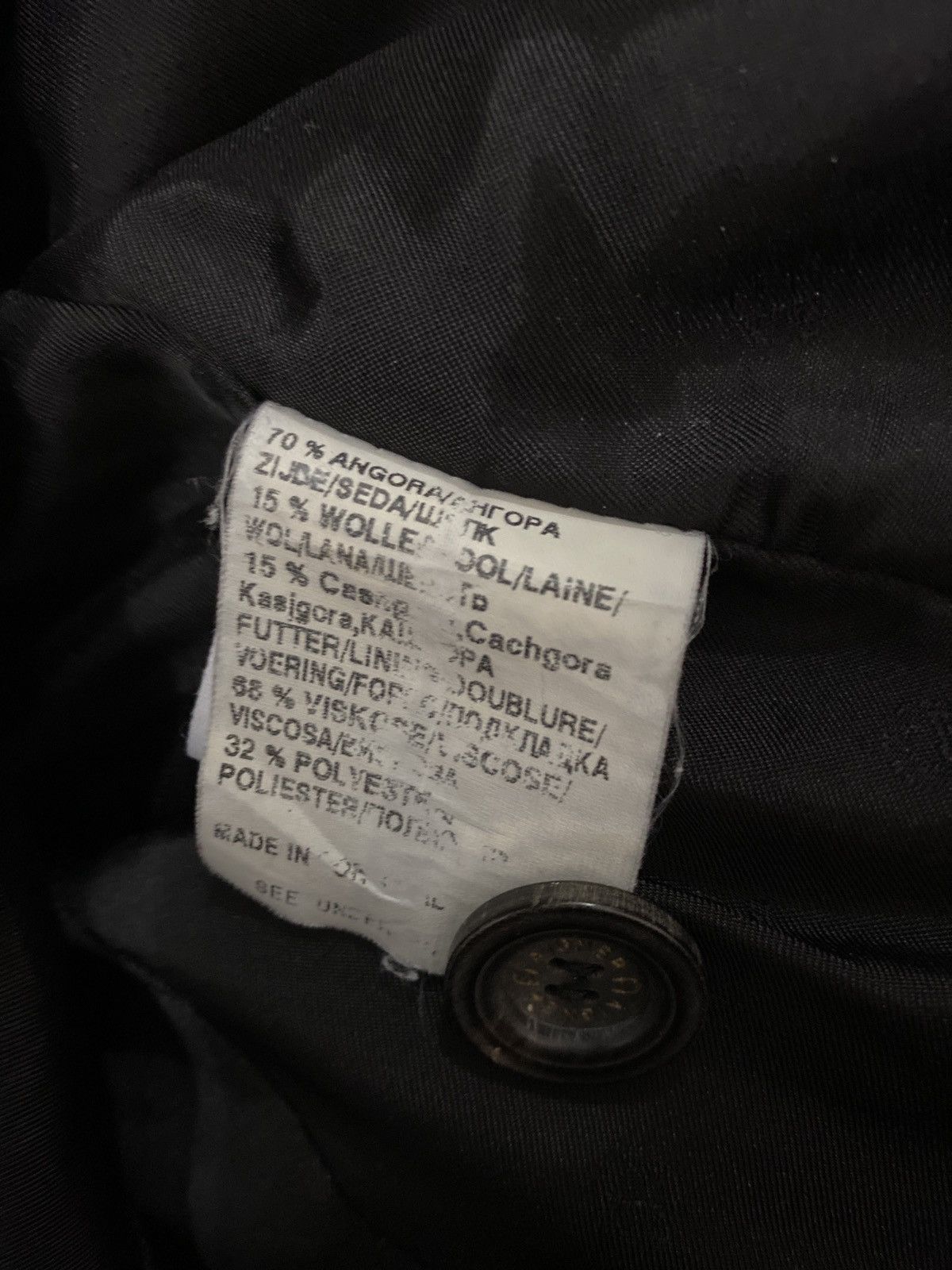 Aigner Aigner Black Flannel Jacket Size US L / EU 52-54 / 3 - 10 Thumbnail